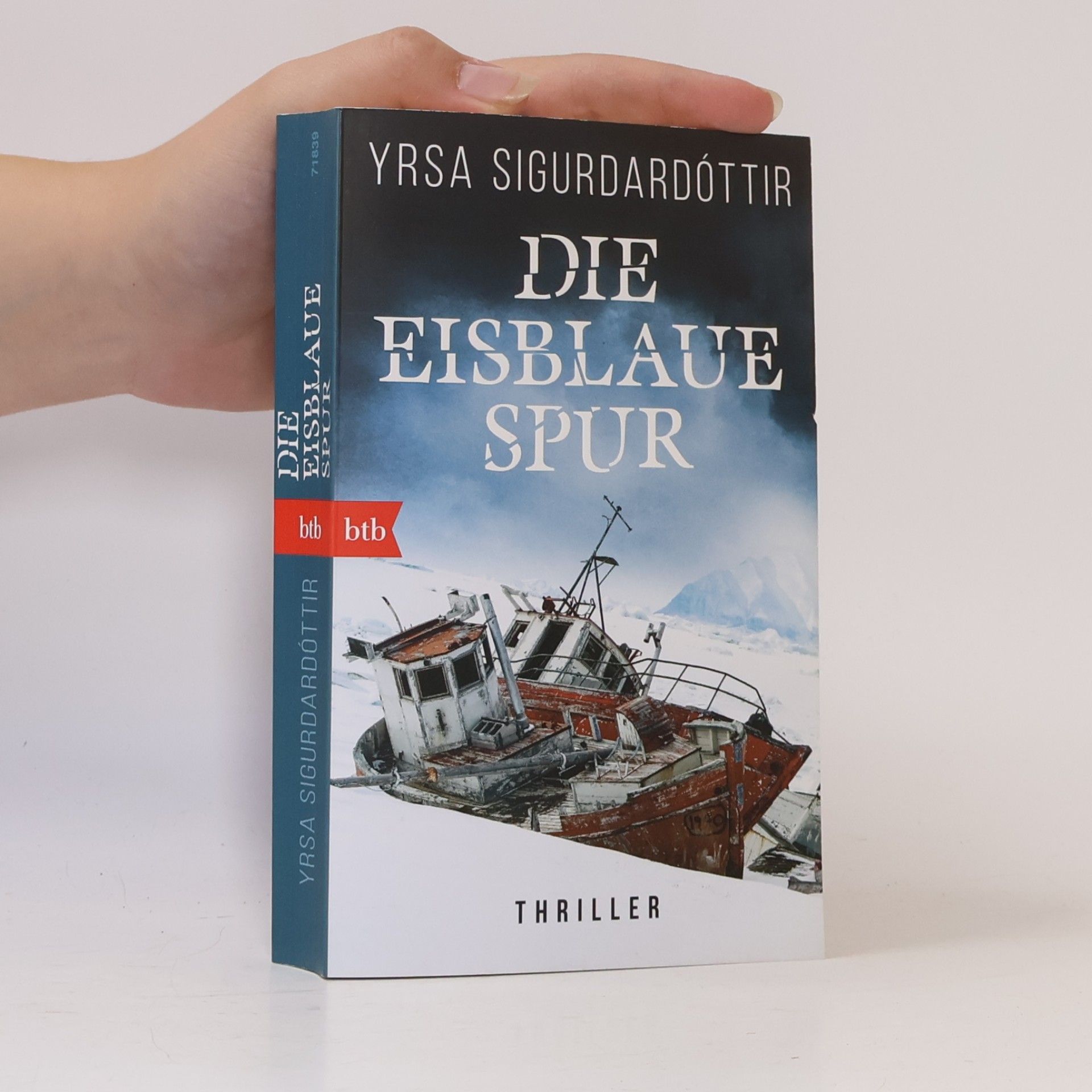 Yrsa Sigurðardóttir Die eisblaue Spur
