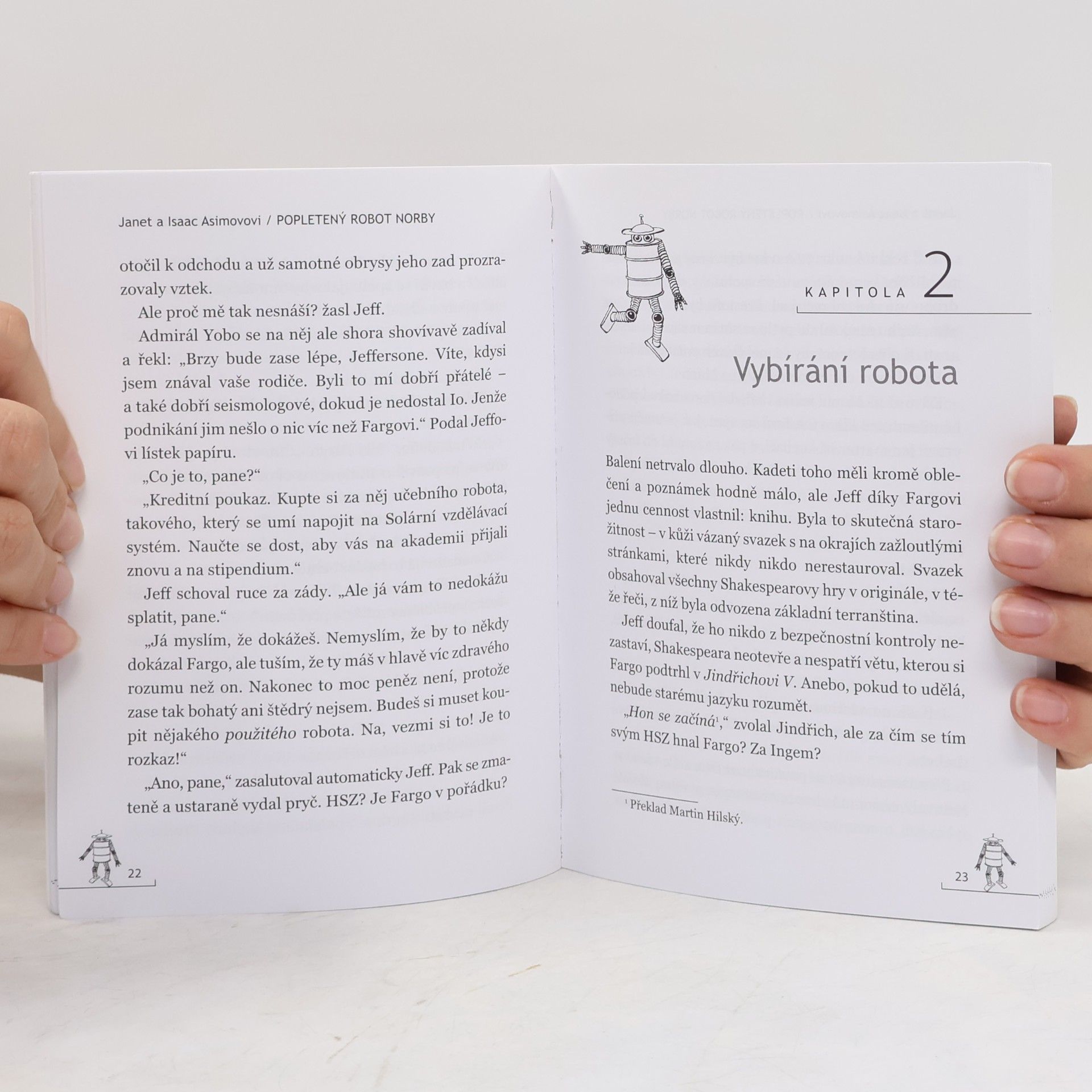 Janet Asimov Popletený robot Norby
