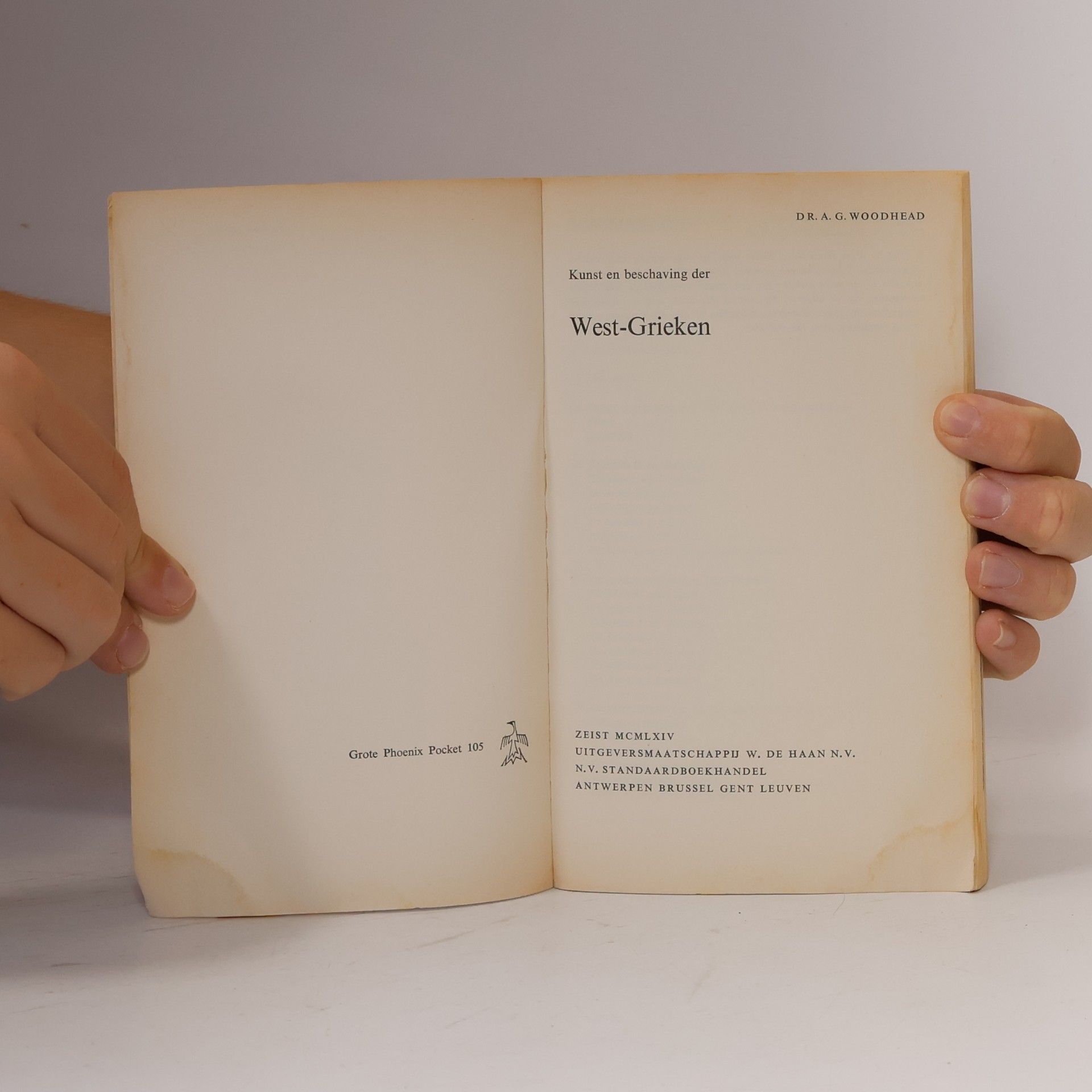 Arthur Geoffrey Woodhead Kunst en beschaving der West-Grieken
