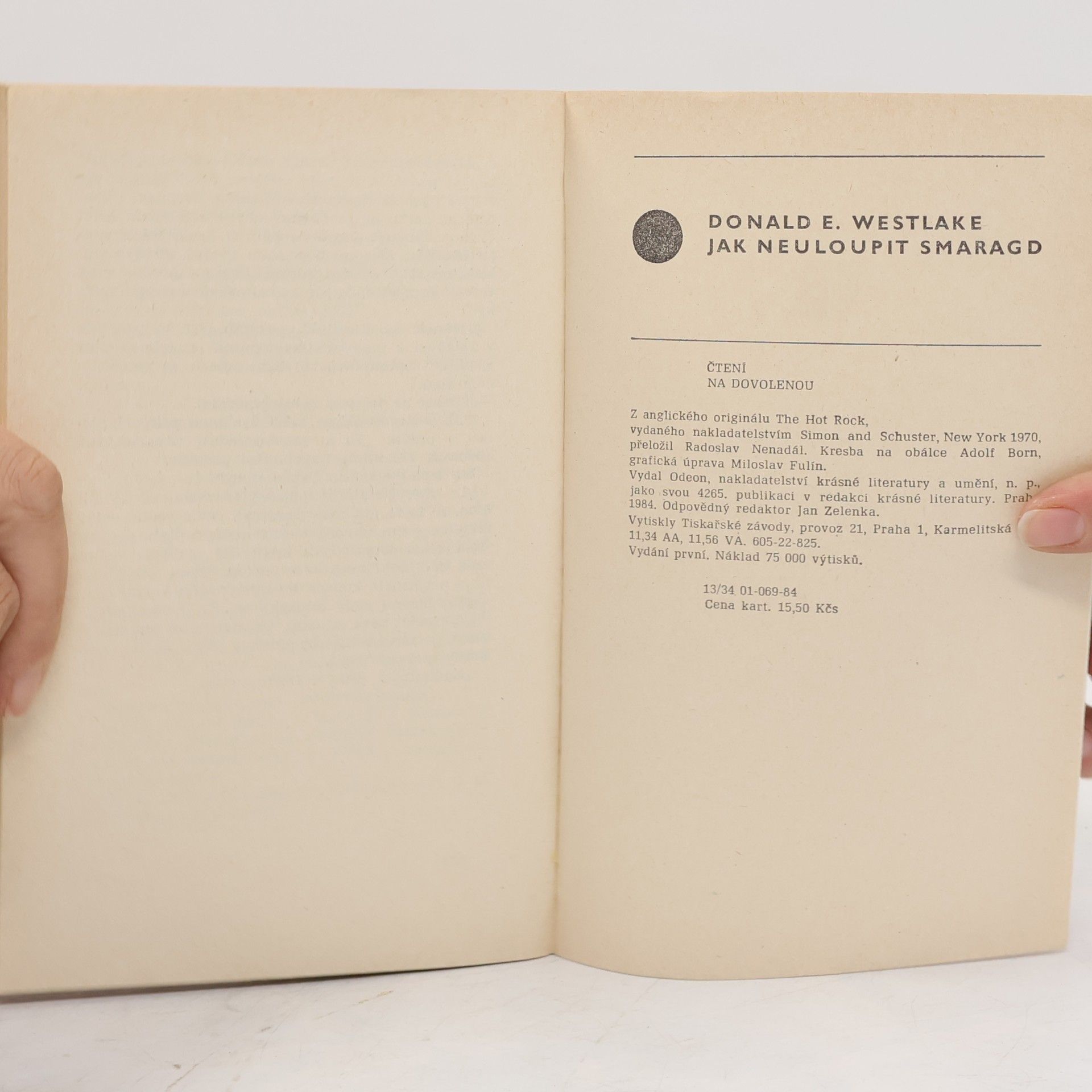 Donald E. Westlake Jak neuloupit smaragd