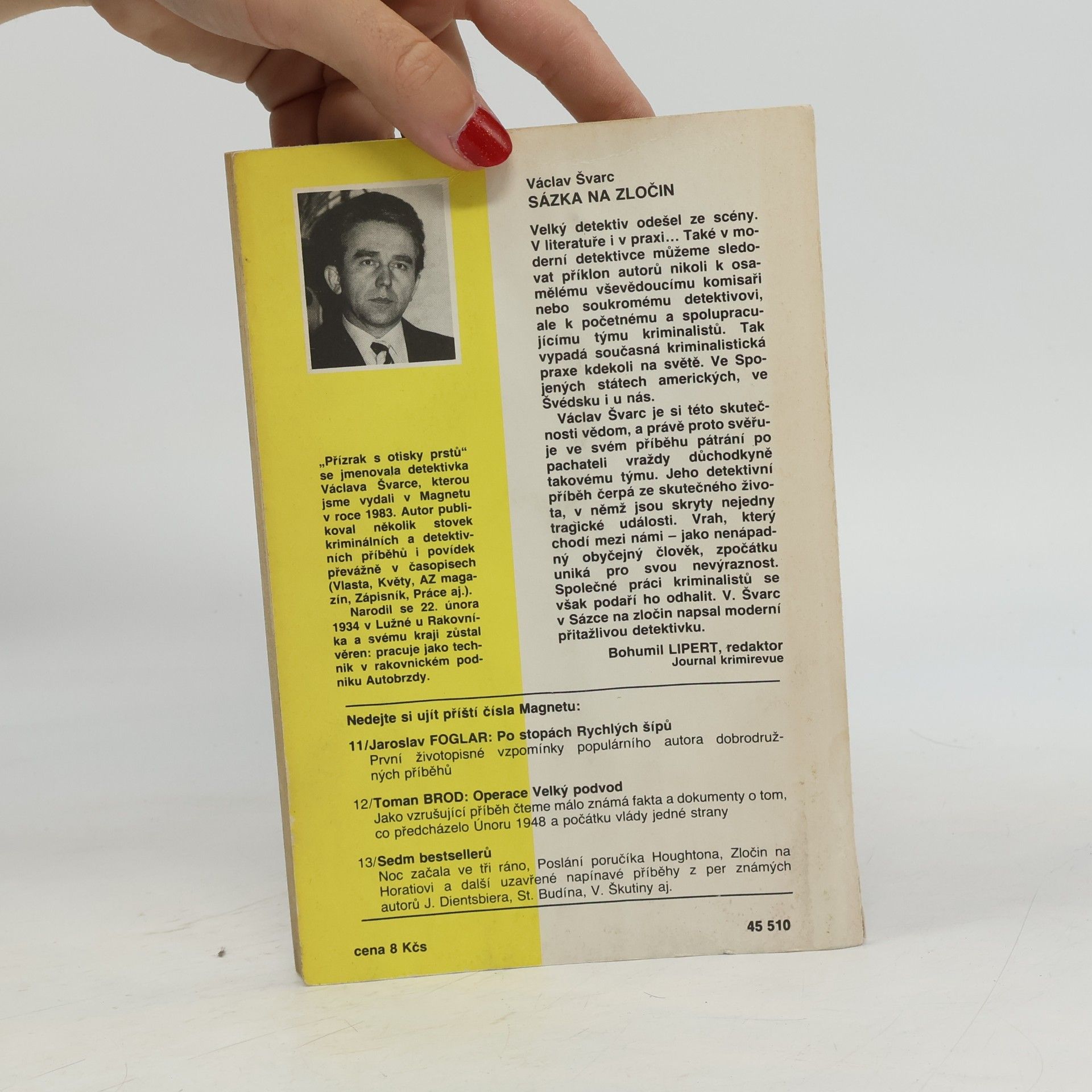 Václav Švarc Sázka na zločin