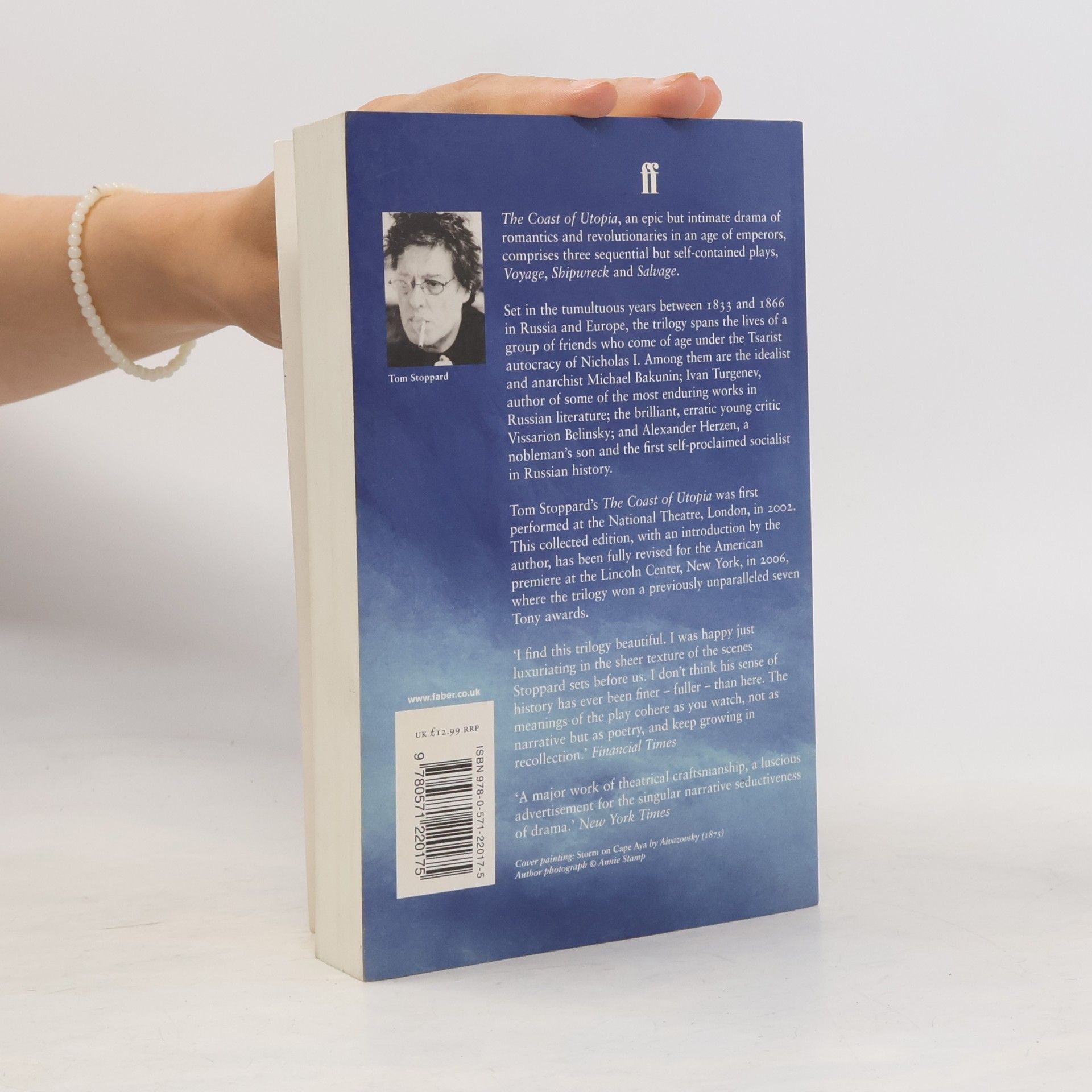 Tom Stoppard The Coast of Utopia Trilogy