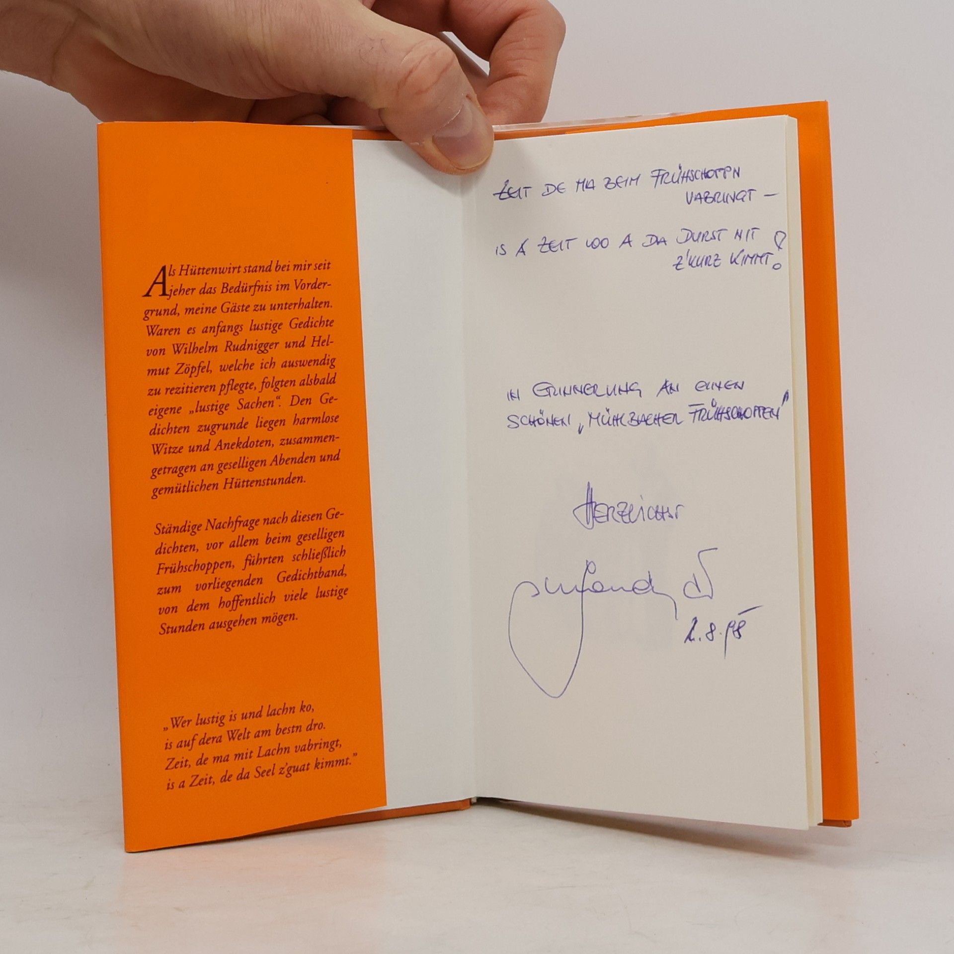 Herbert Gschwendner Lachtfalten