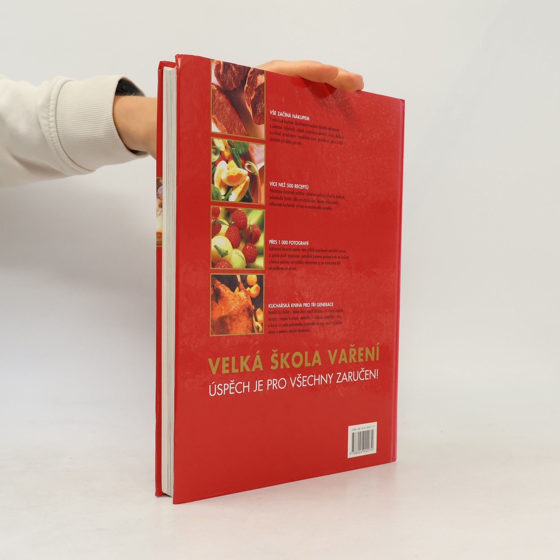 Monika Kellermann Velká škola vaření : více než 500 receptů, přes 1 000 fotografií
