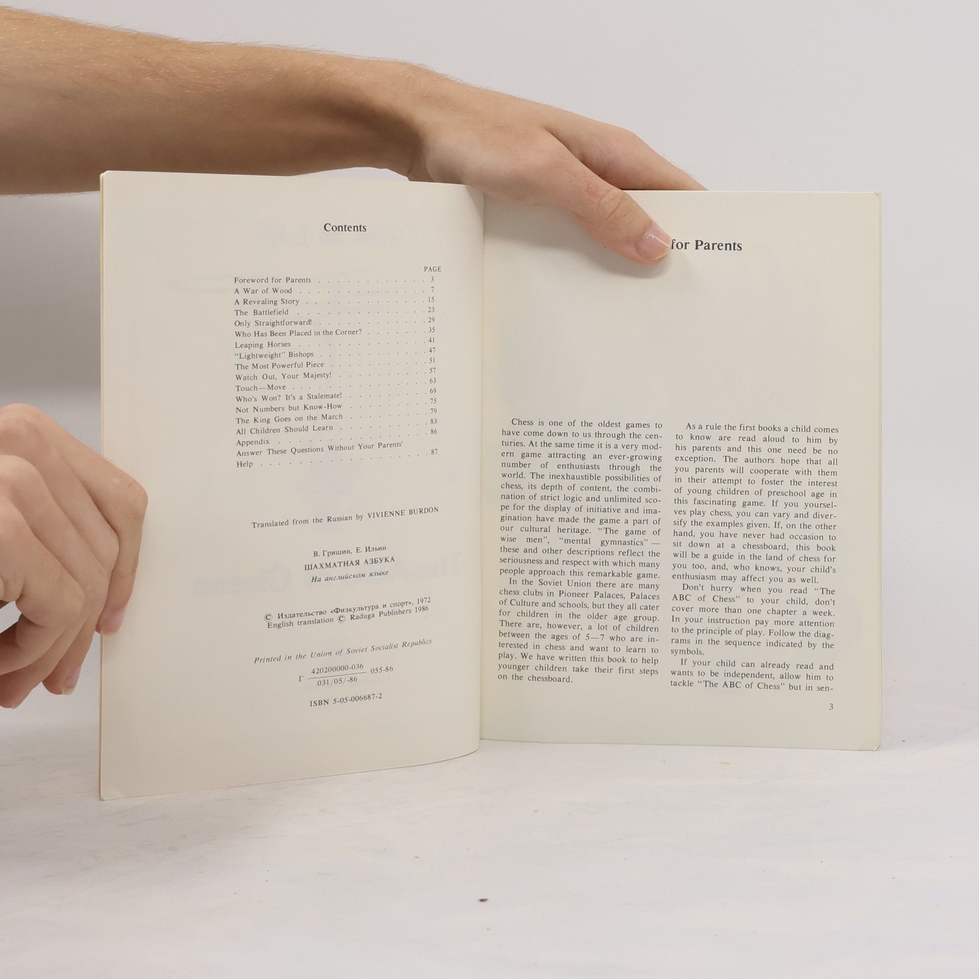 W. Grischin Abc des Schachspiels