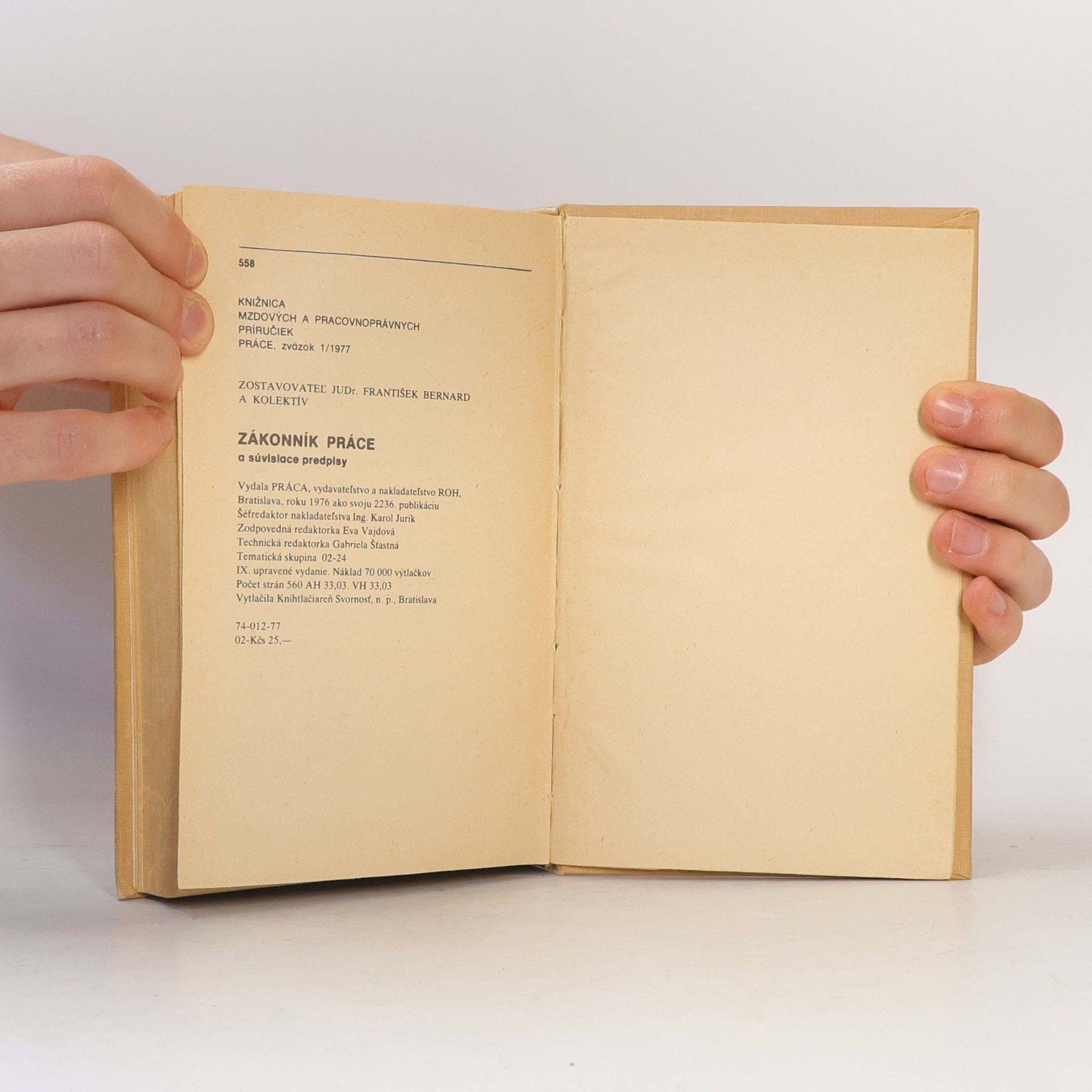 Various authors Zákoník práce a súvisiace predpisy