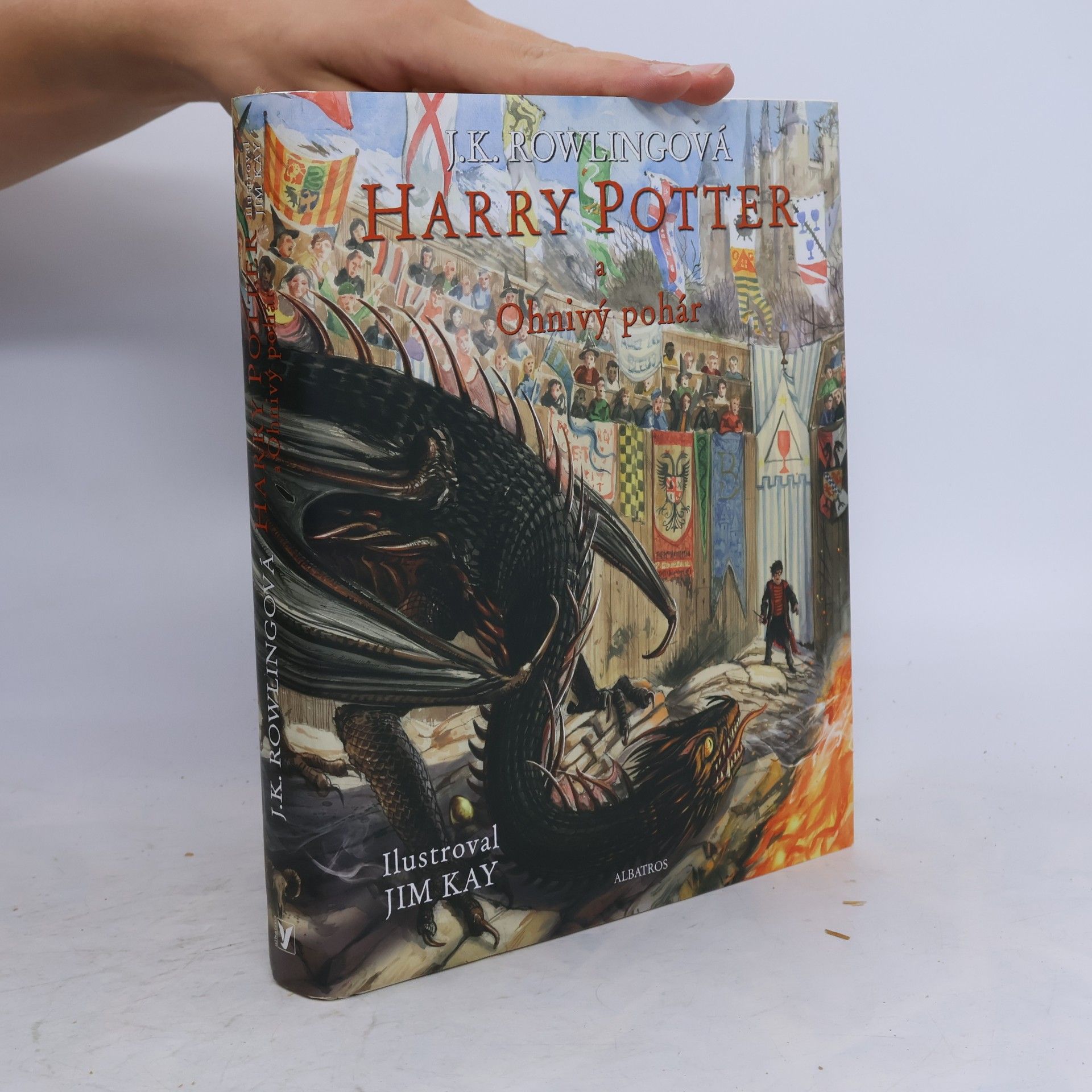 J. K. Rowling Harry Potter a ohnivý pohár