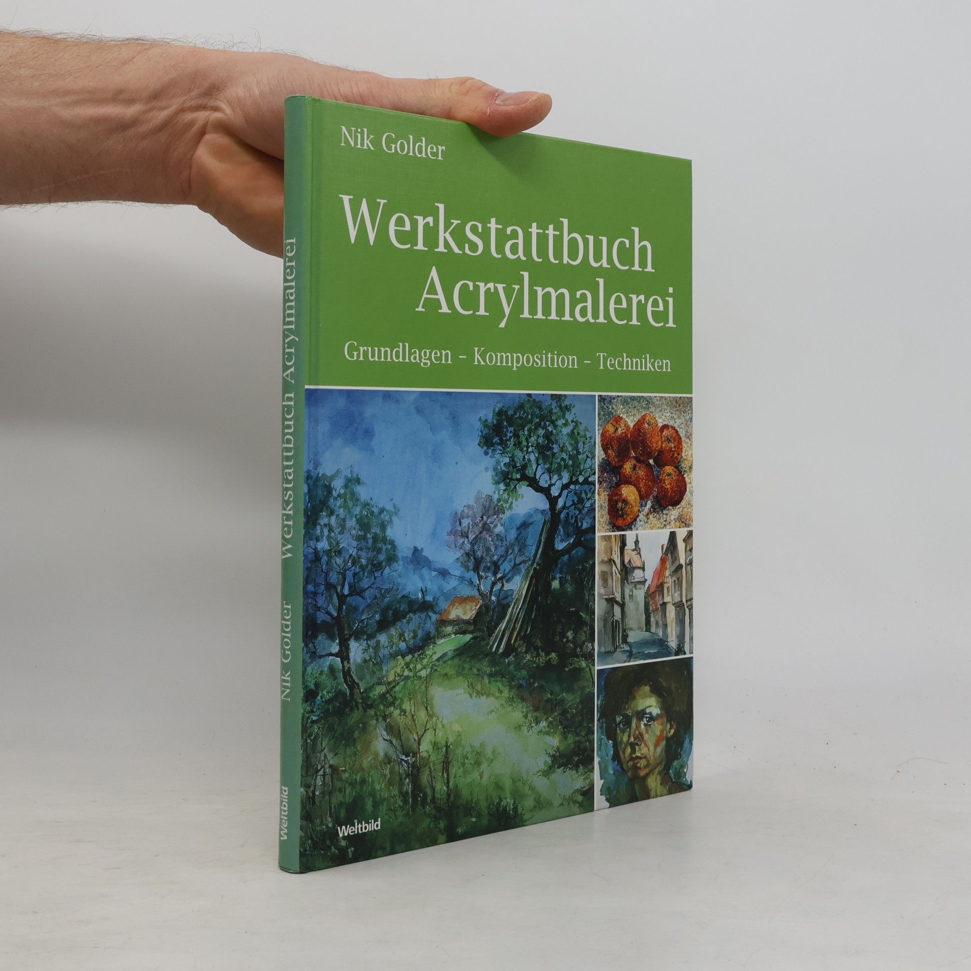 Nikolaus Golder Werkstattbuch Acrylmalerei