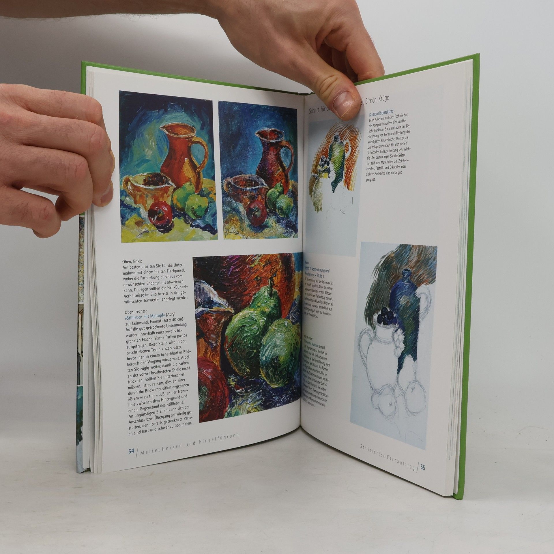 Nikolaus Golder Werkstattbuch Acrylmalerei
