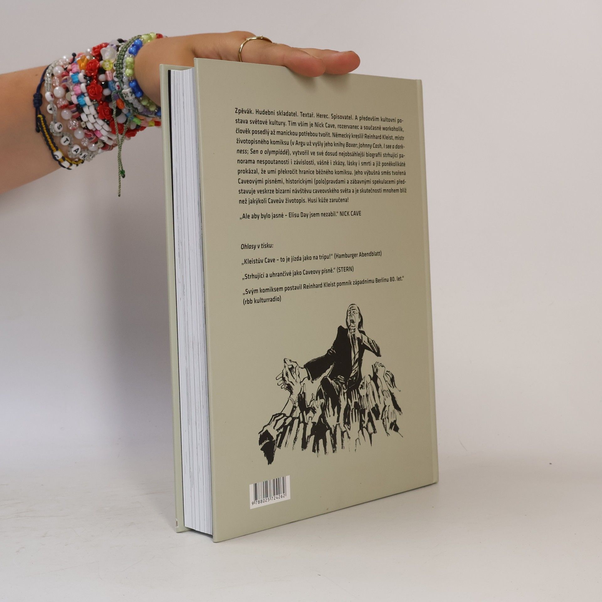 Reinhard Kleist Nick Cave. Mercy on me