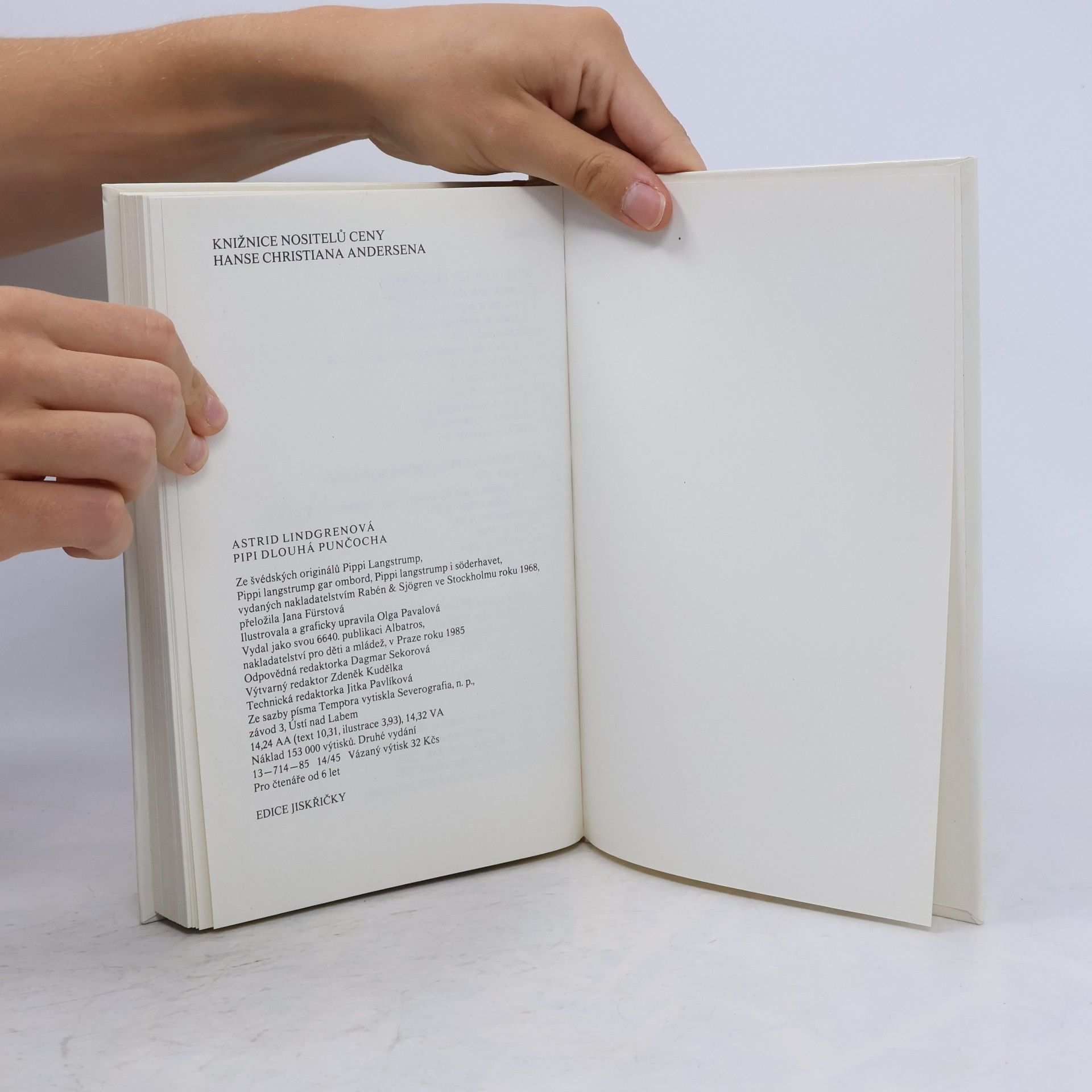 Astrid Lindgren Pipi Dlouhá punčocha