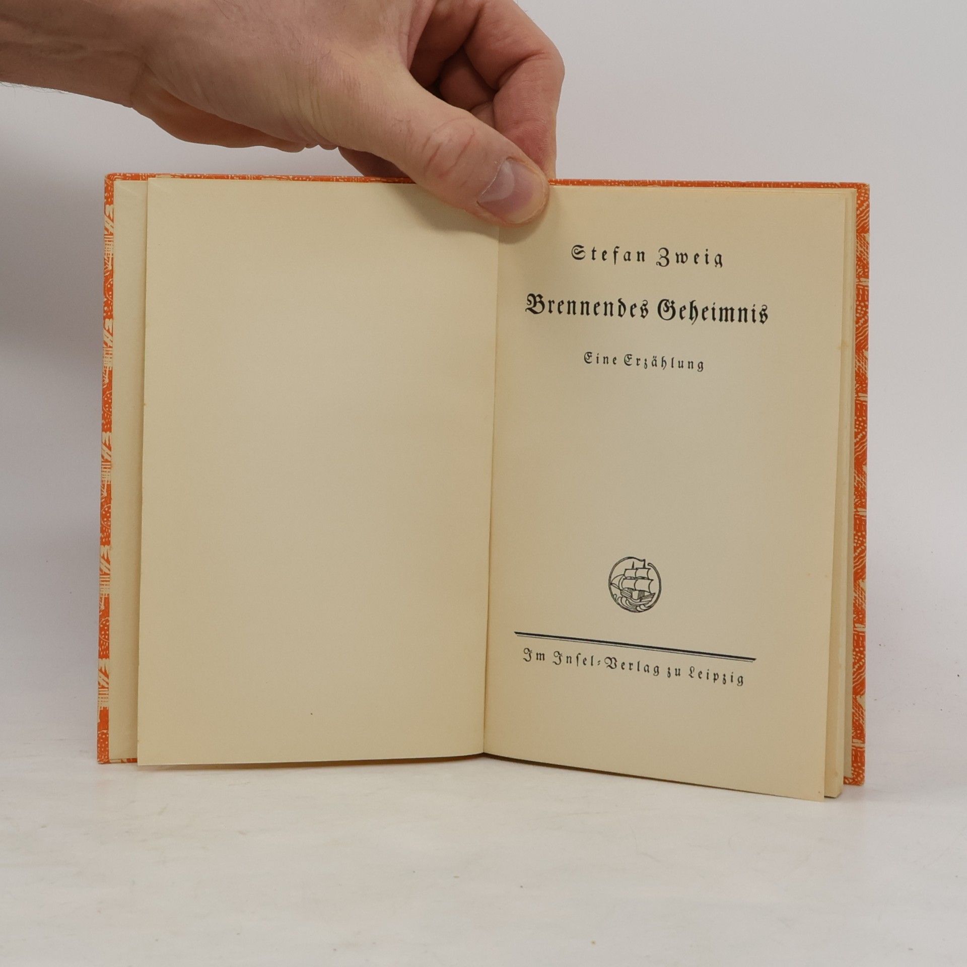 Stefan Zweig Brennendes Geheimnis