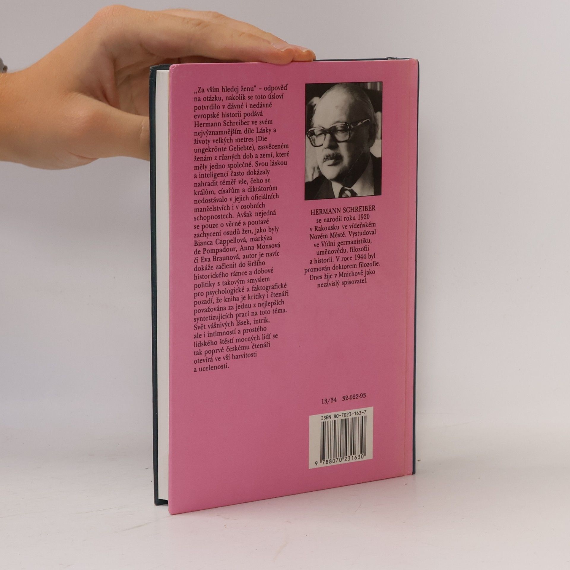 Hermann Schreiber Lásky a životy velkých metres