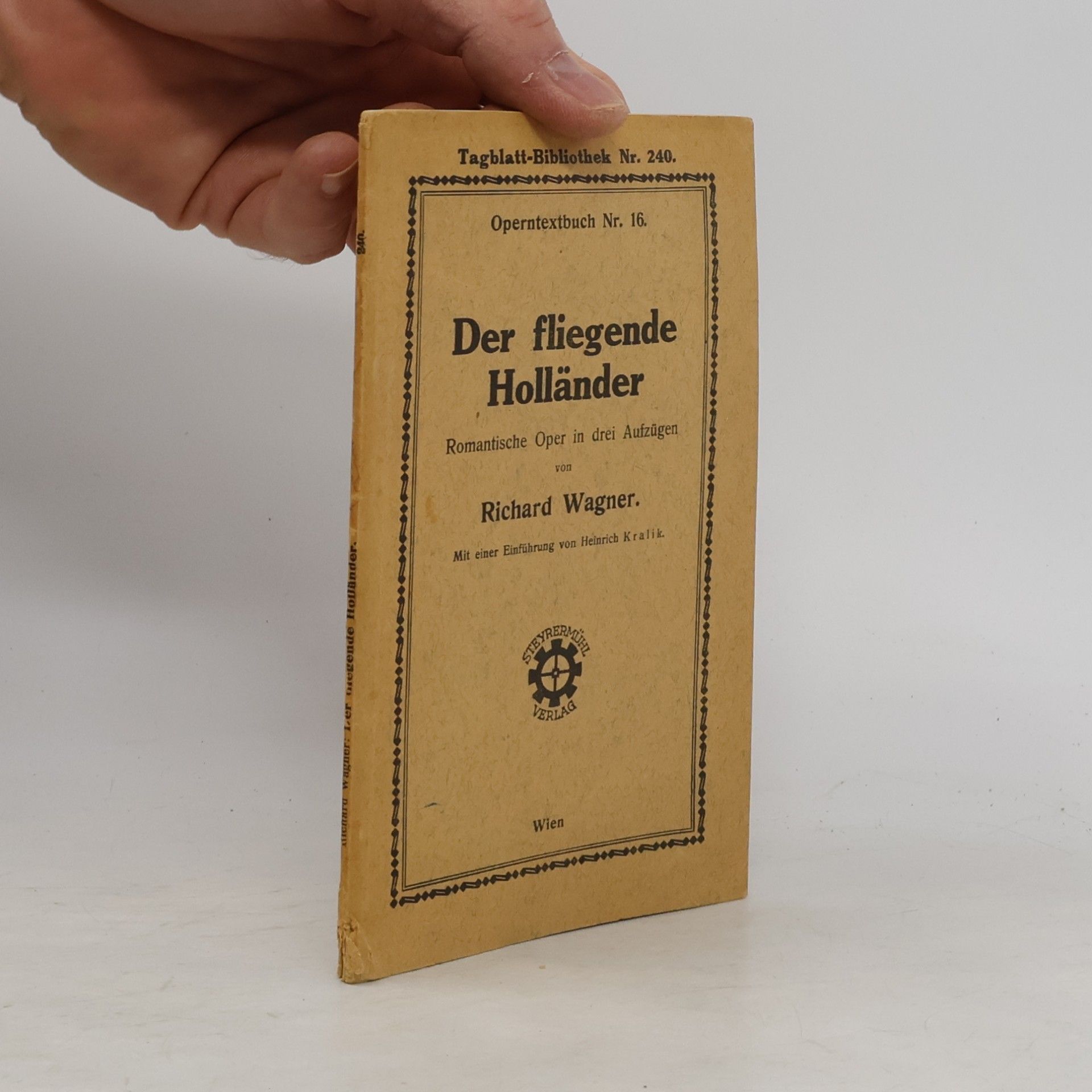 Richard Wagner Der fliegende Holländer