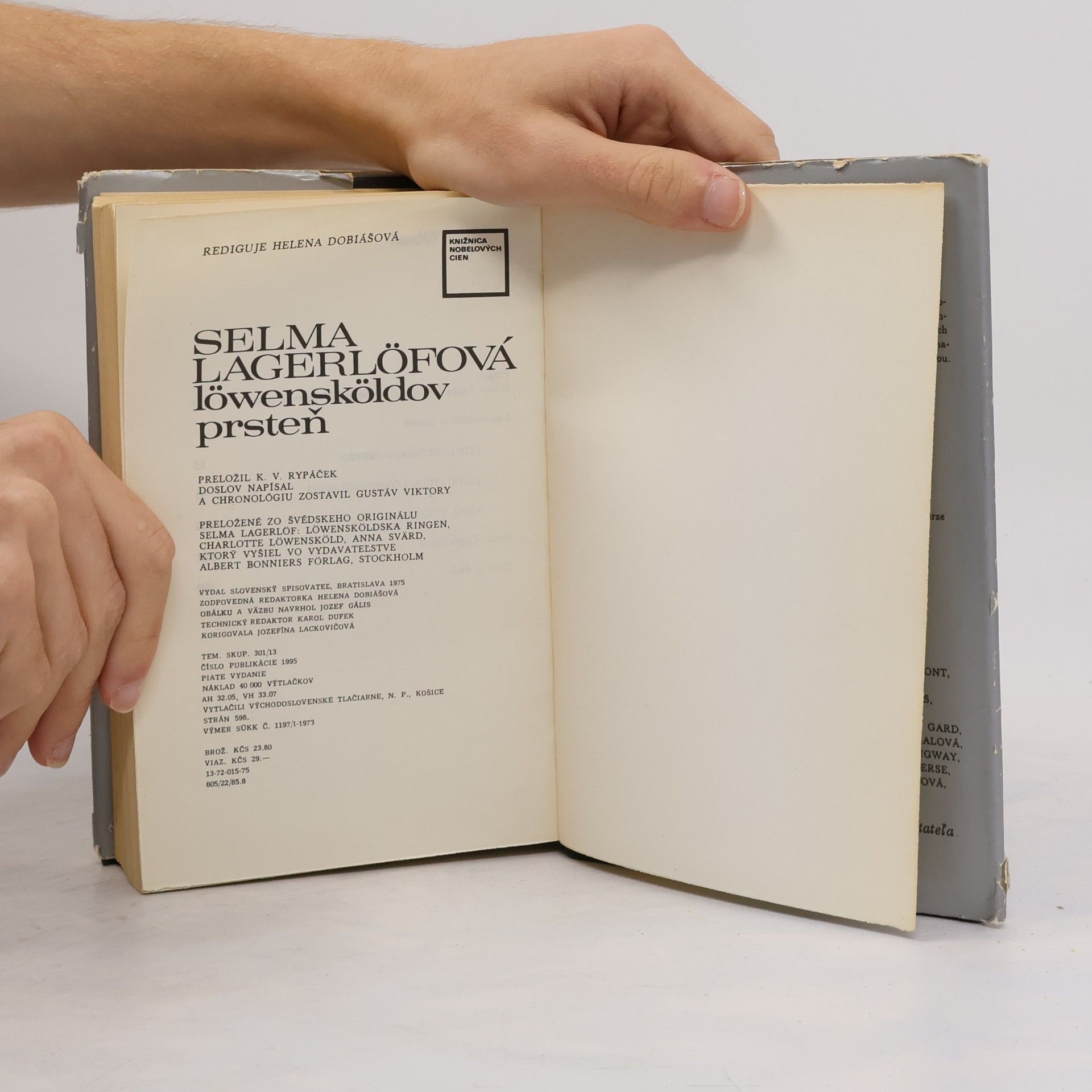 Selma Lagerlöf Löwensköldov prsteň