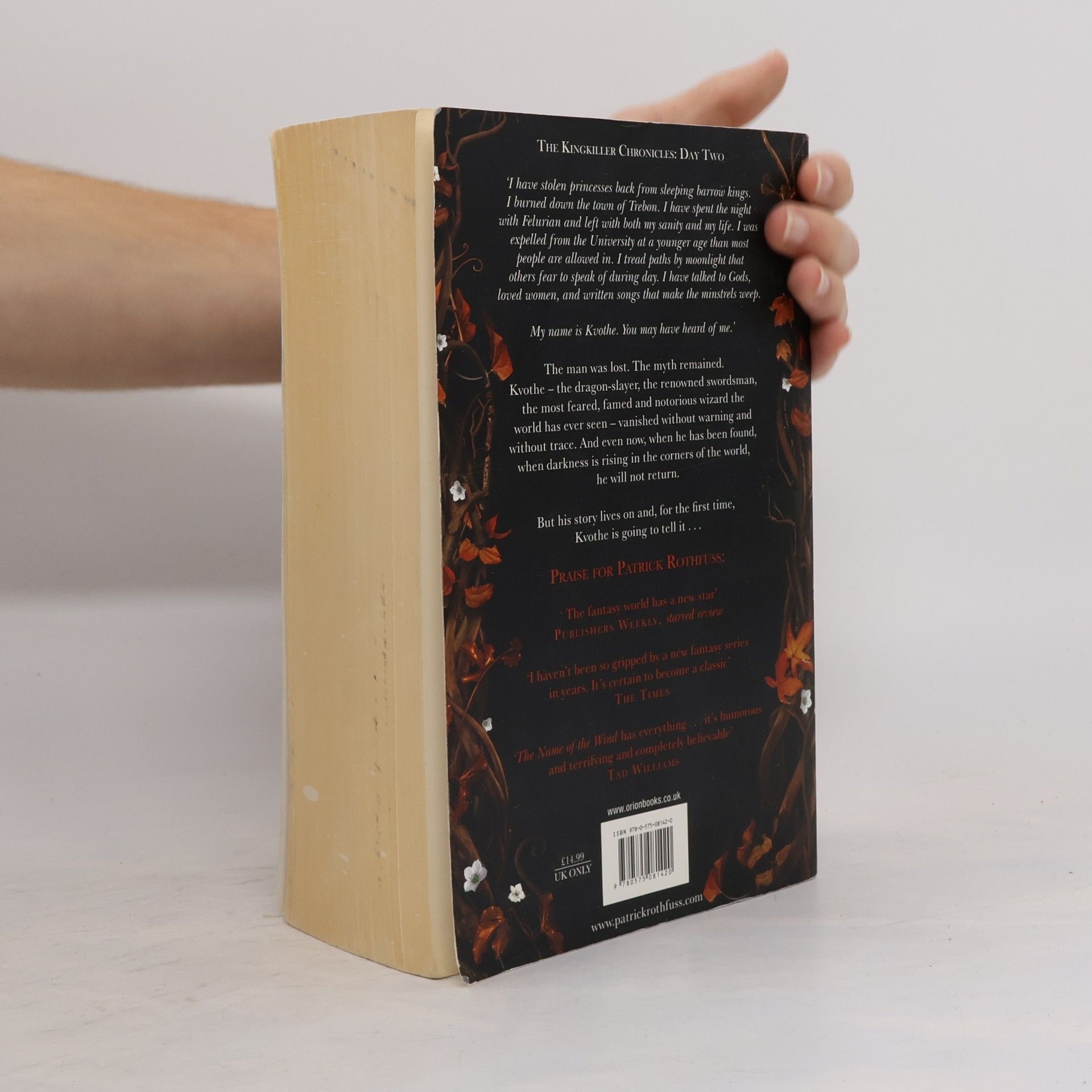 Patrick Rothfuss The Wise Man's Fear