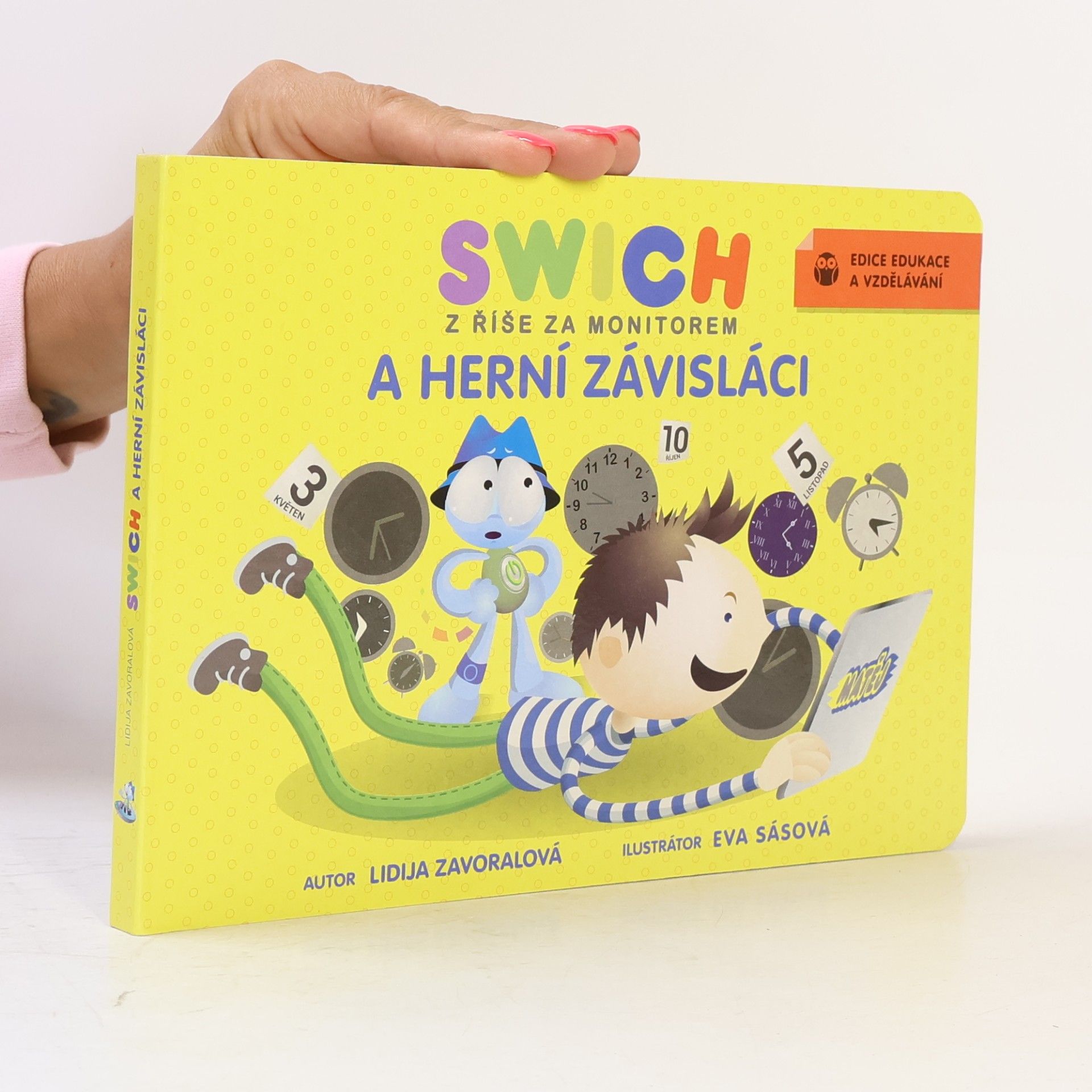 Lidija Zavoralová Swich z říše za monitorem a herní závisláci