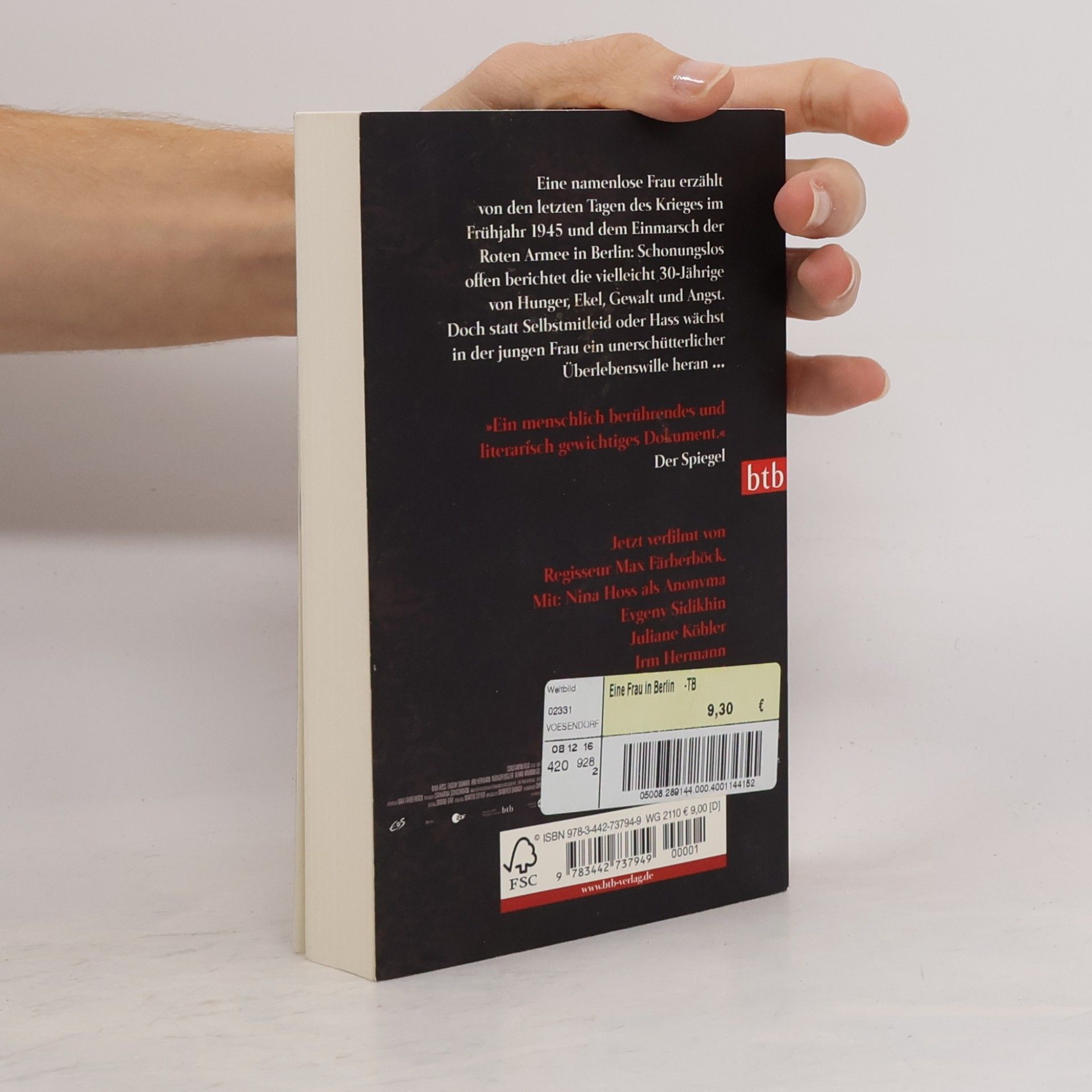 Autores varios Eine Frau in Berlin
