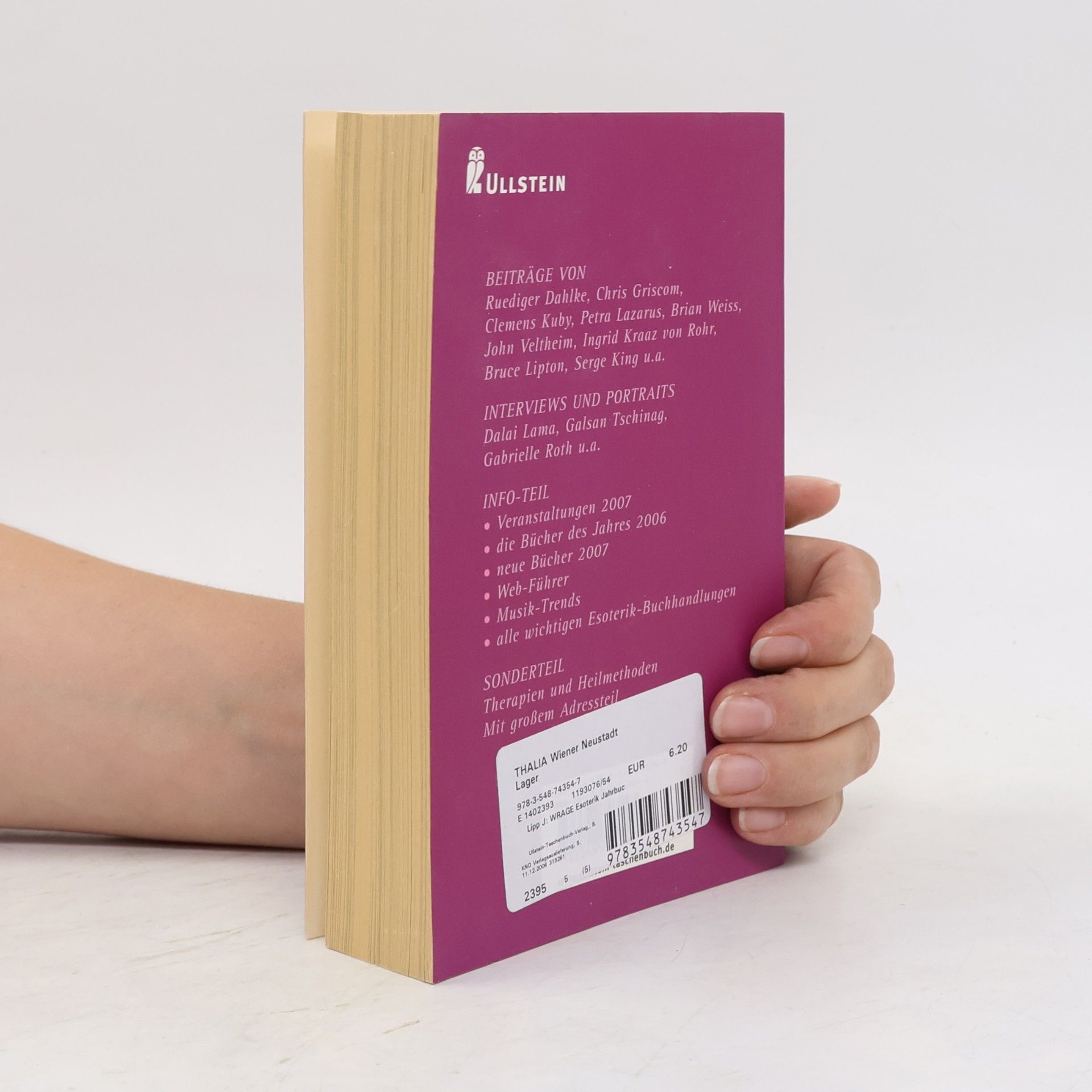 WRAGE Esoterik Jahrbuch 2007: Thema: Heilung (Ullstein Esoterik)