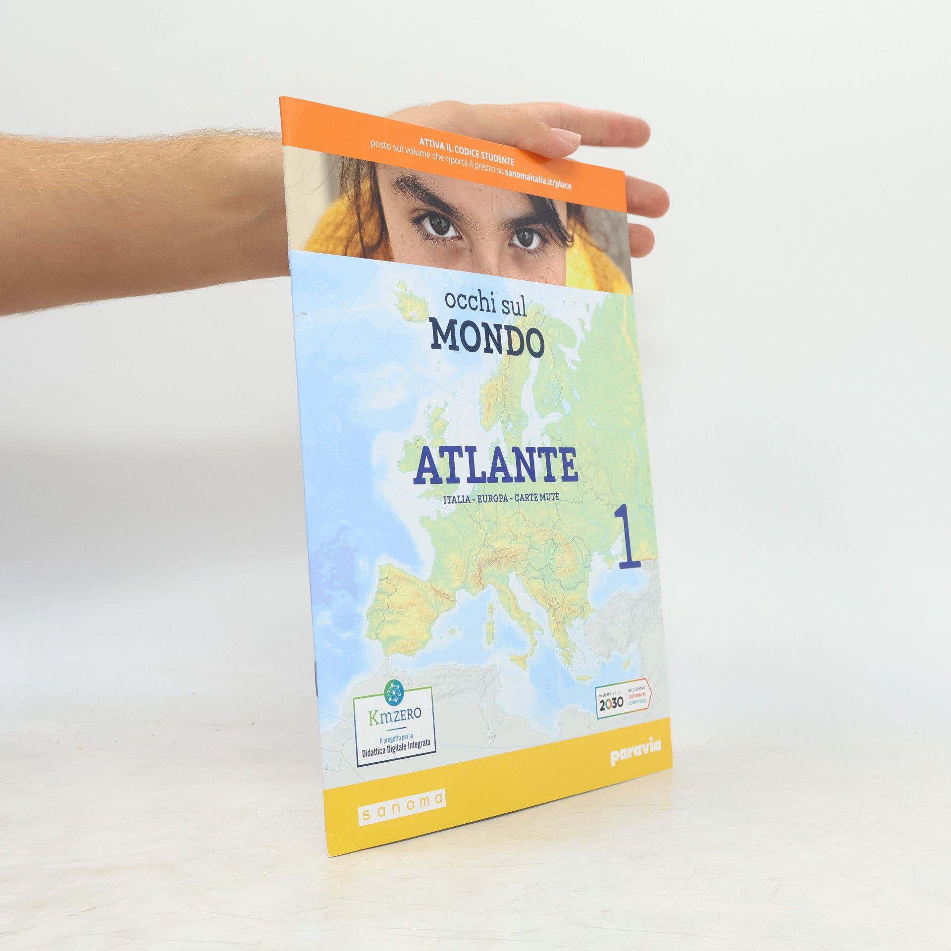 Kolektiv autorů Atlante 1. Italia. Europa. Carte Mute