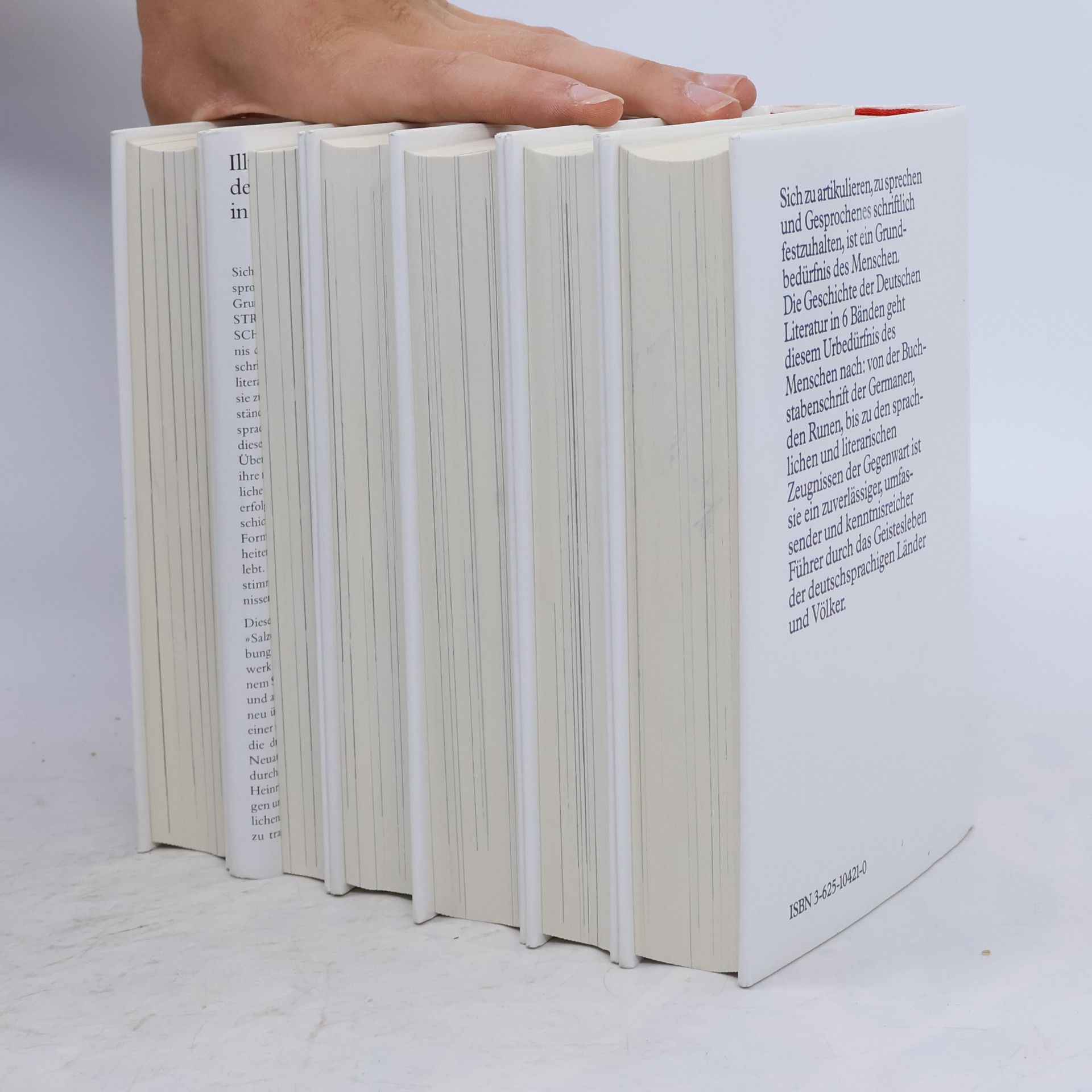 Various authors Illustrierte Geschichte der deutschen Literatur in sechs Bänden 1-6