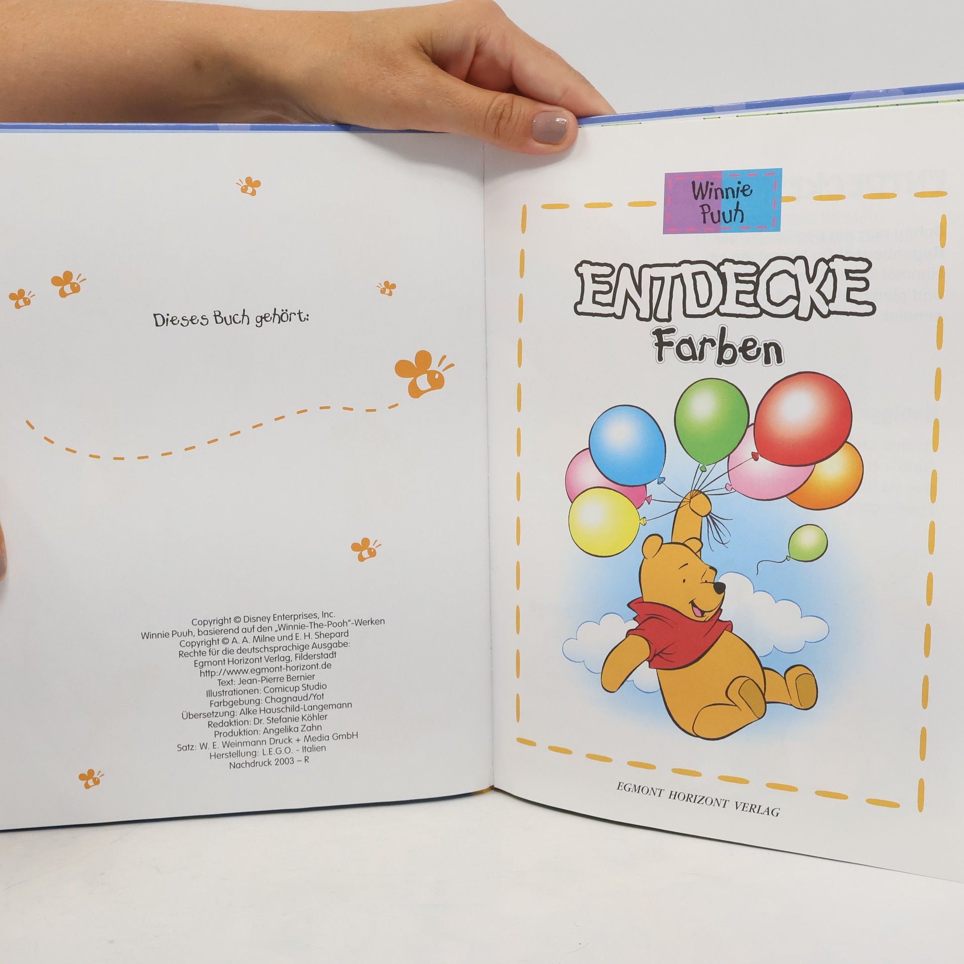 Autorenkollektiv Winnie Puuh. Entdecke Farben
