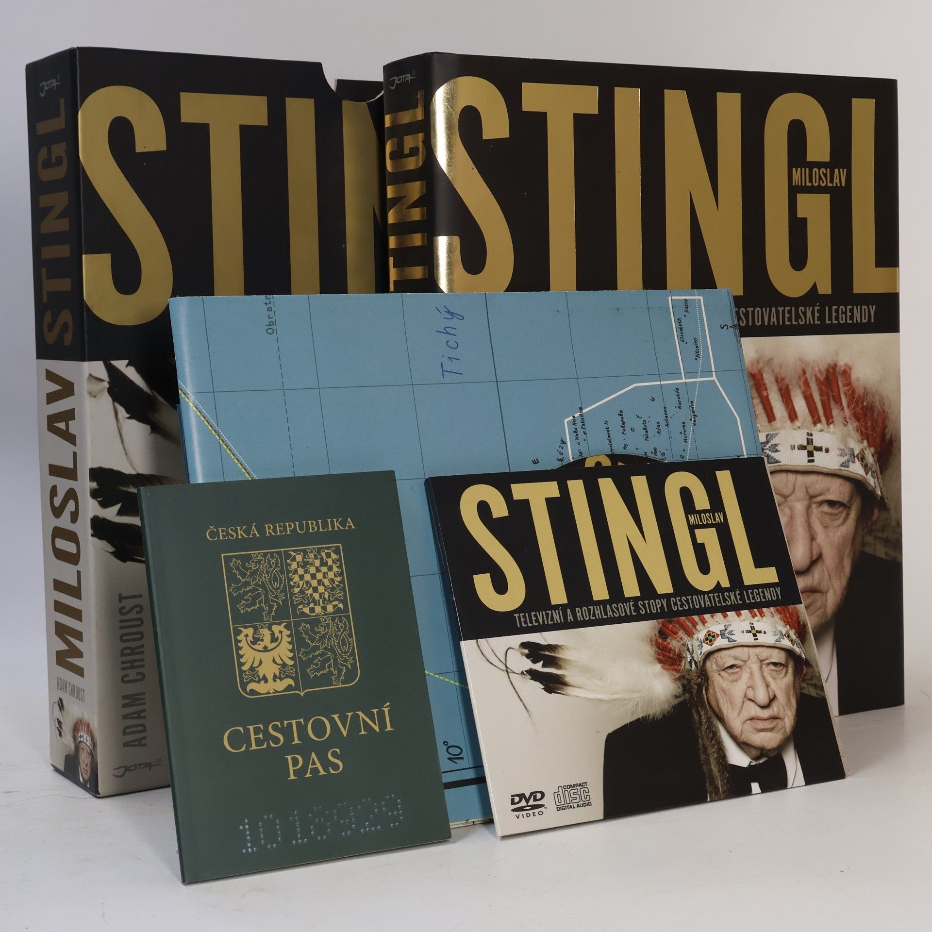 Adam Chroust Stingl Miloslav. Biografie cestovatelské legendy