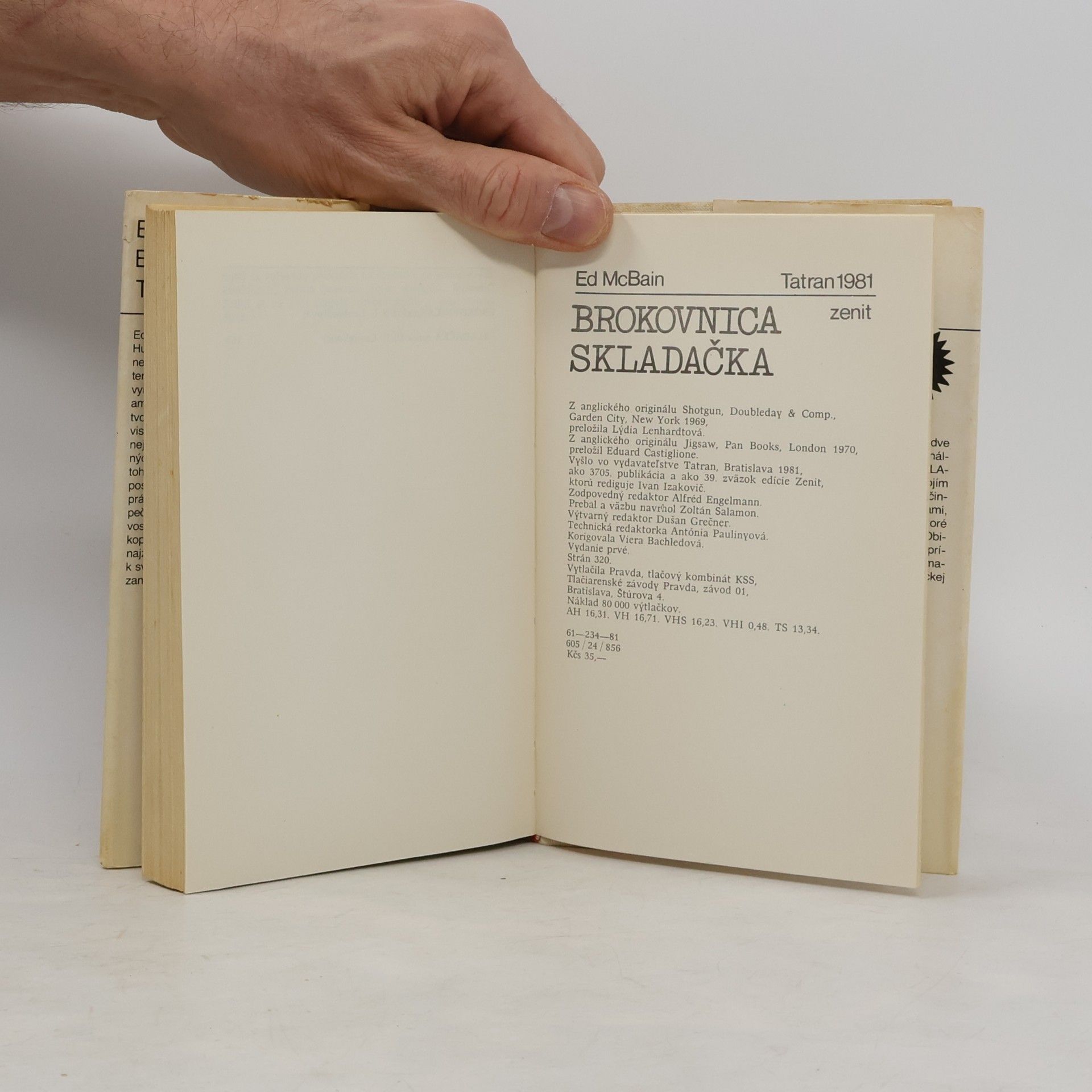 Zoltán Salamon Brokovnica. Skladačka