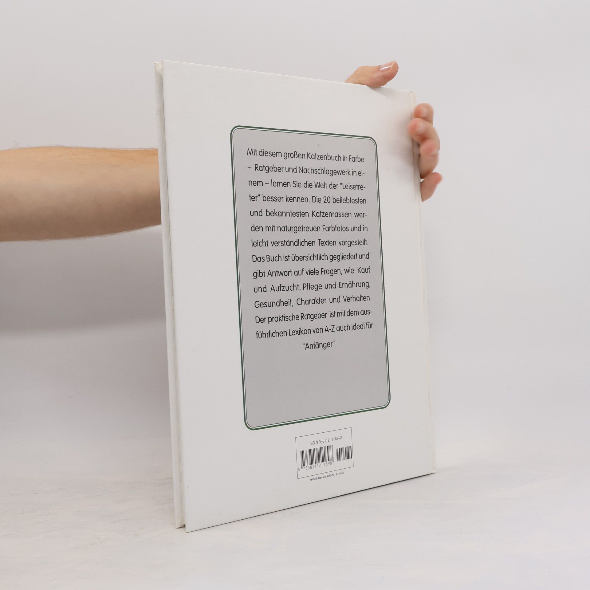 Heinz Sponsel Das grosse Katzenbuch in Farbe