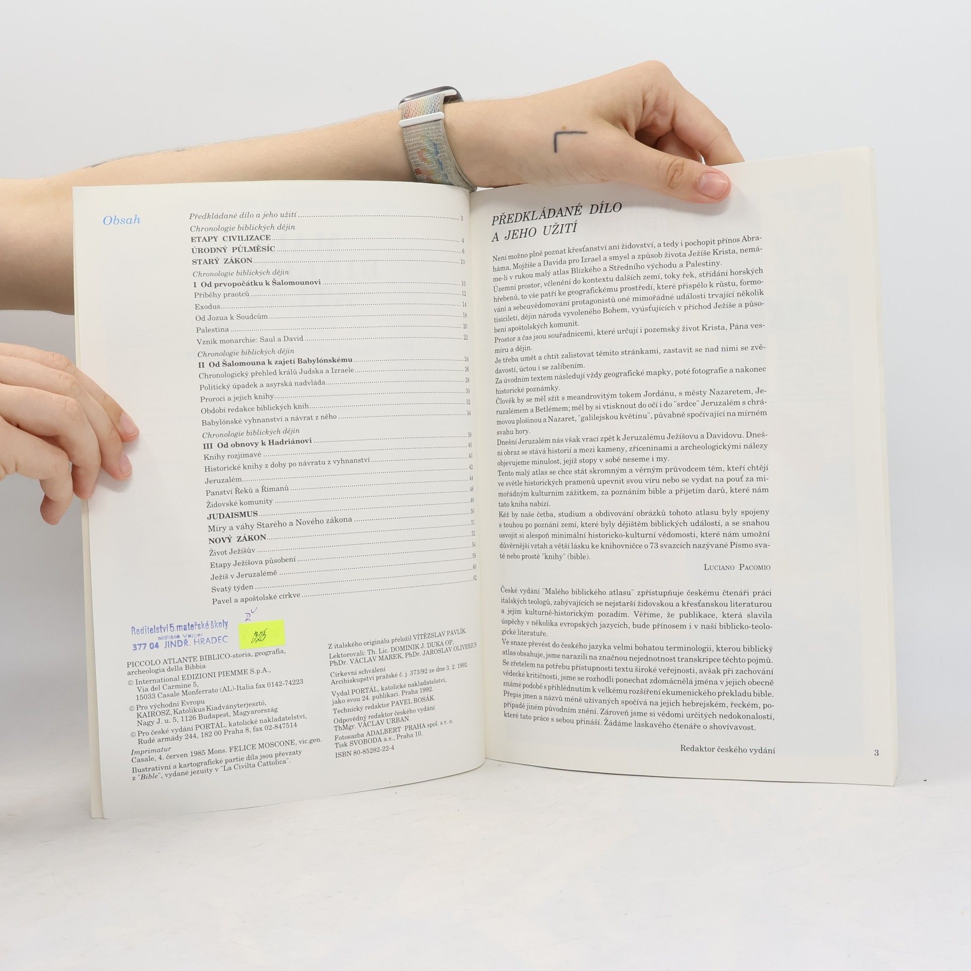 Luciano Pacomio Malý biblický atlas