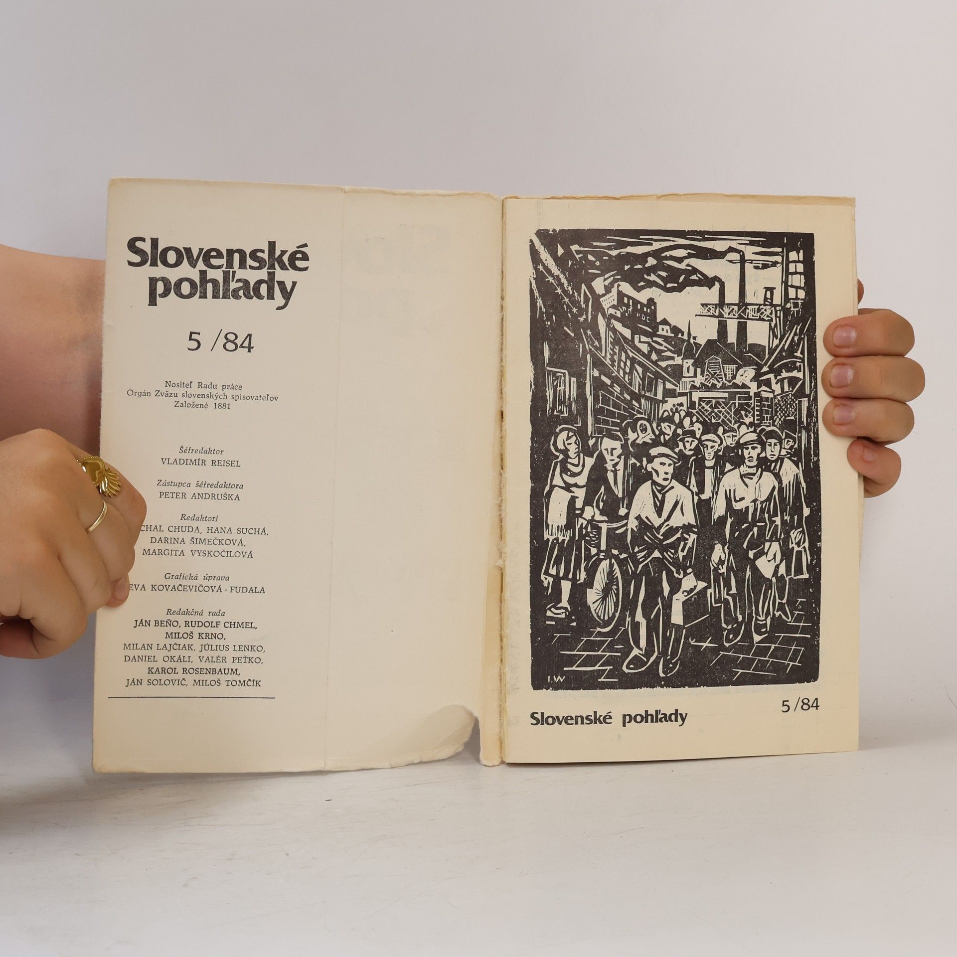 Autorenkollektiv Slovenské pohľady 1/1982