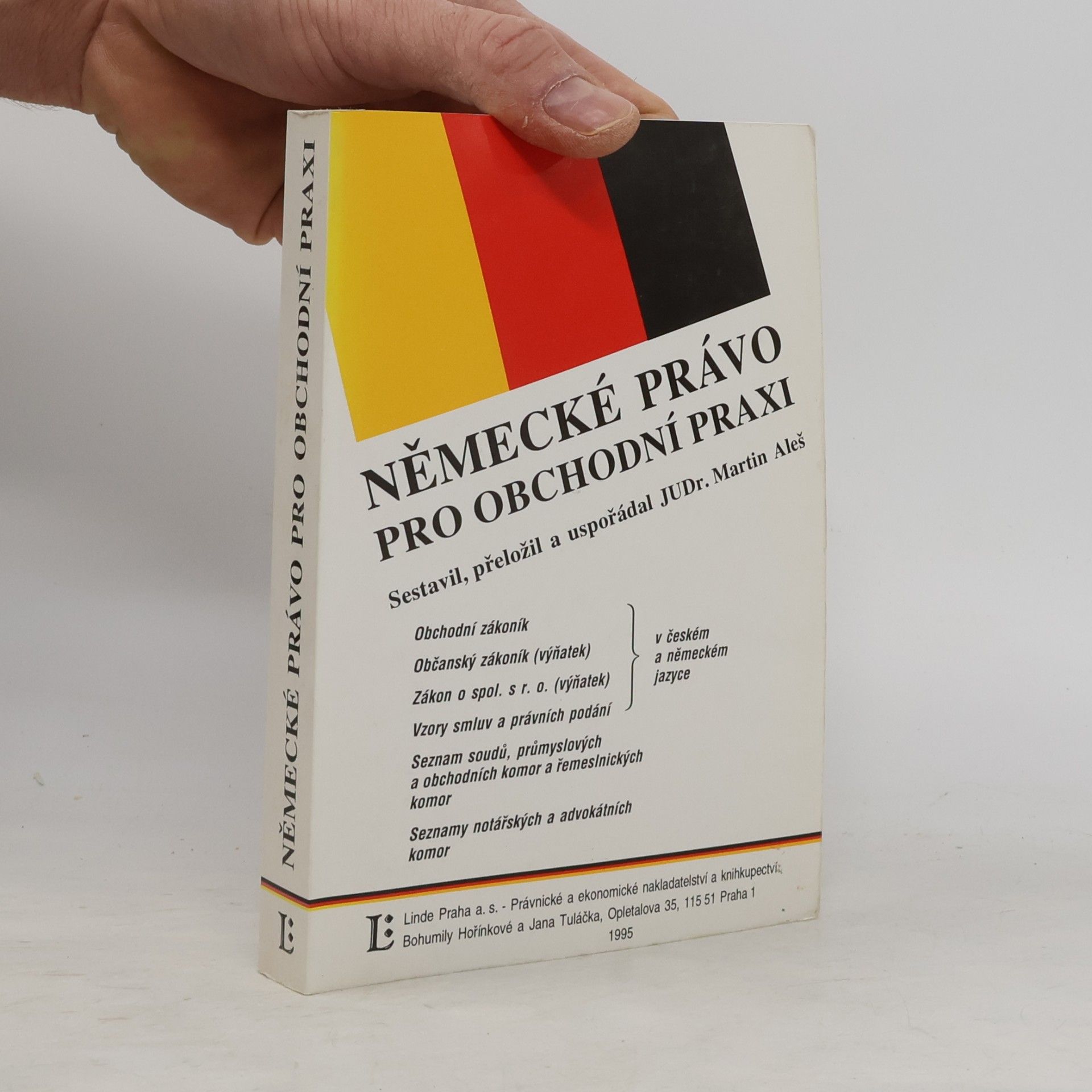 Martin Aleš Německé právo pro obchodní praxi