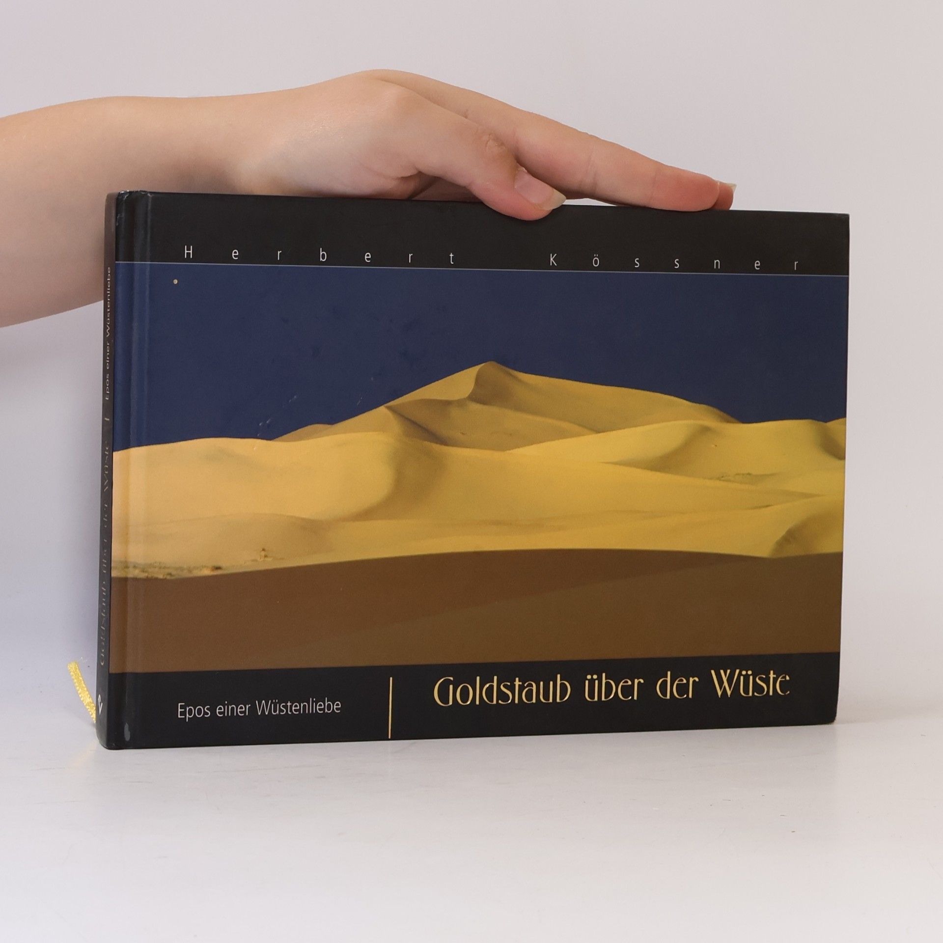 Herbert Kössner Goldstaub über der Wüste