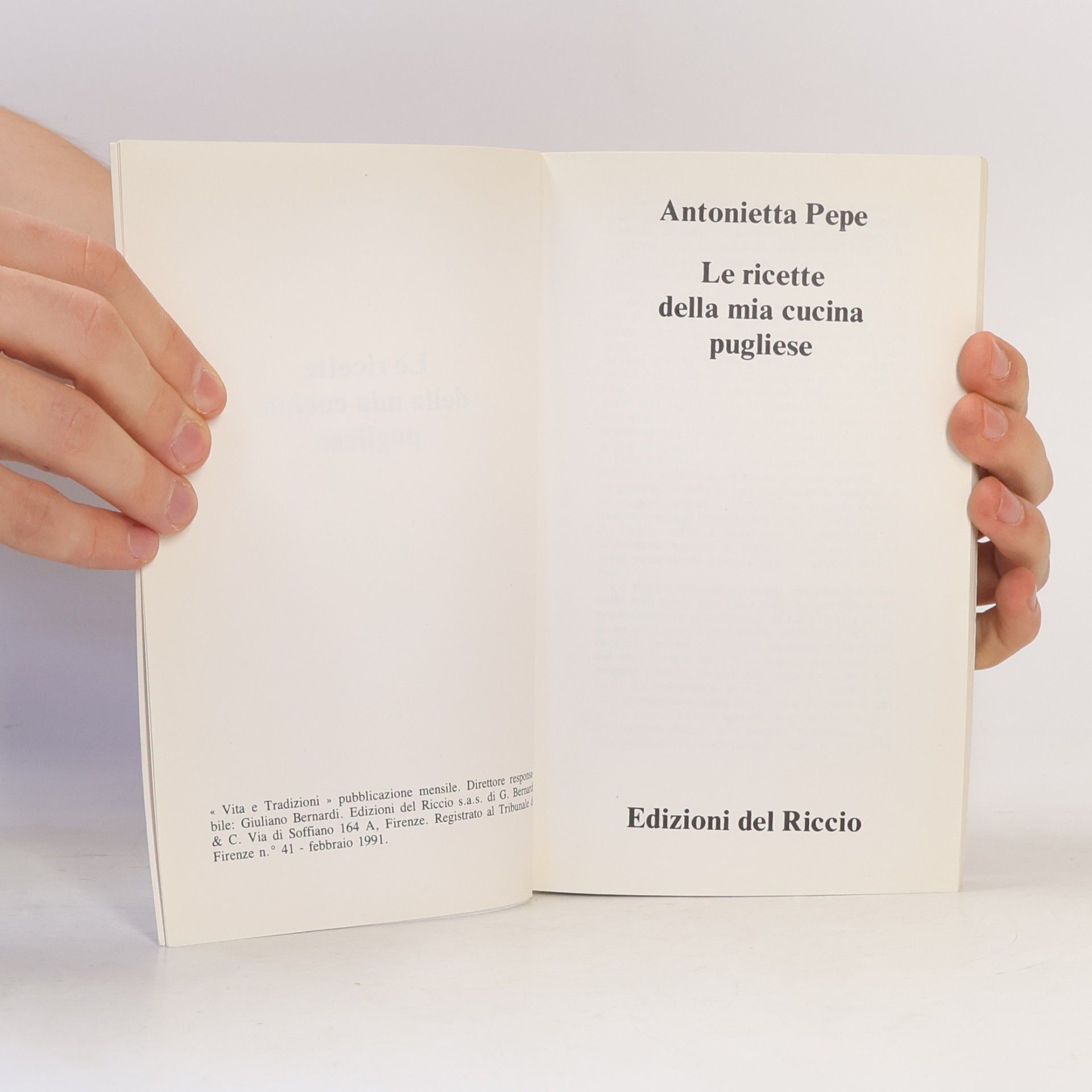 Anntonietta Pepe Cucina pugliese