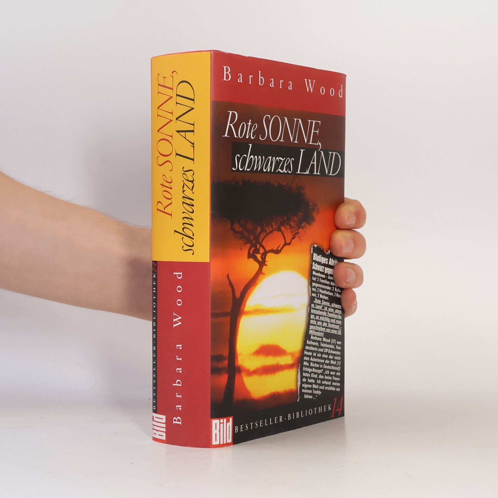 Barbara Wood Rote Sonne, schwarzes Land