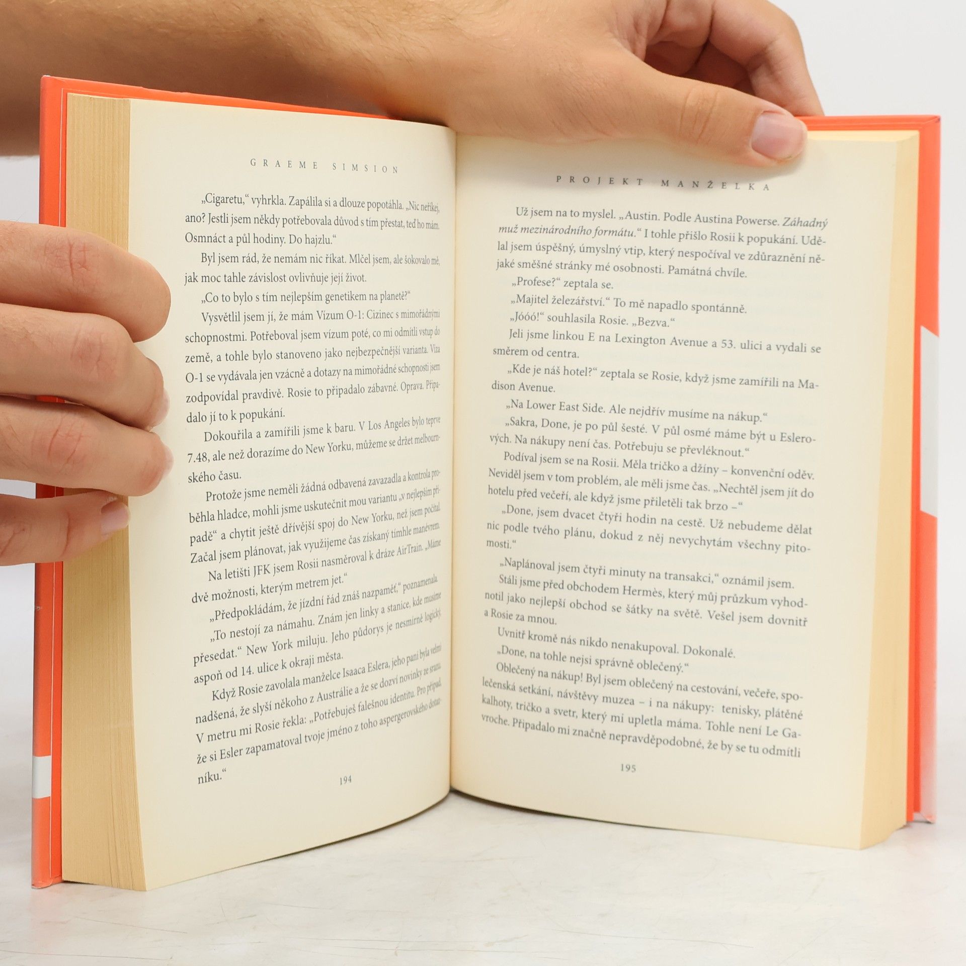 Graeme C. Simsion Projekt manželka