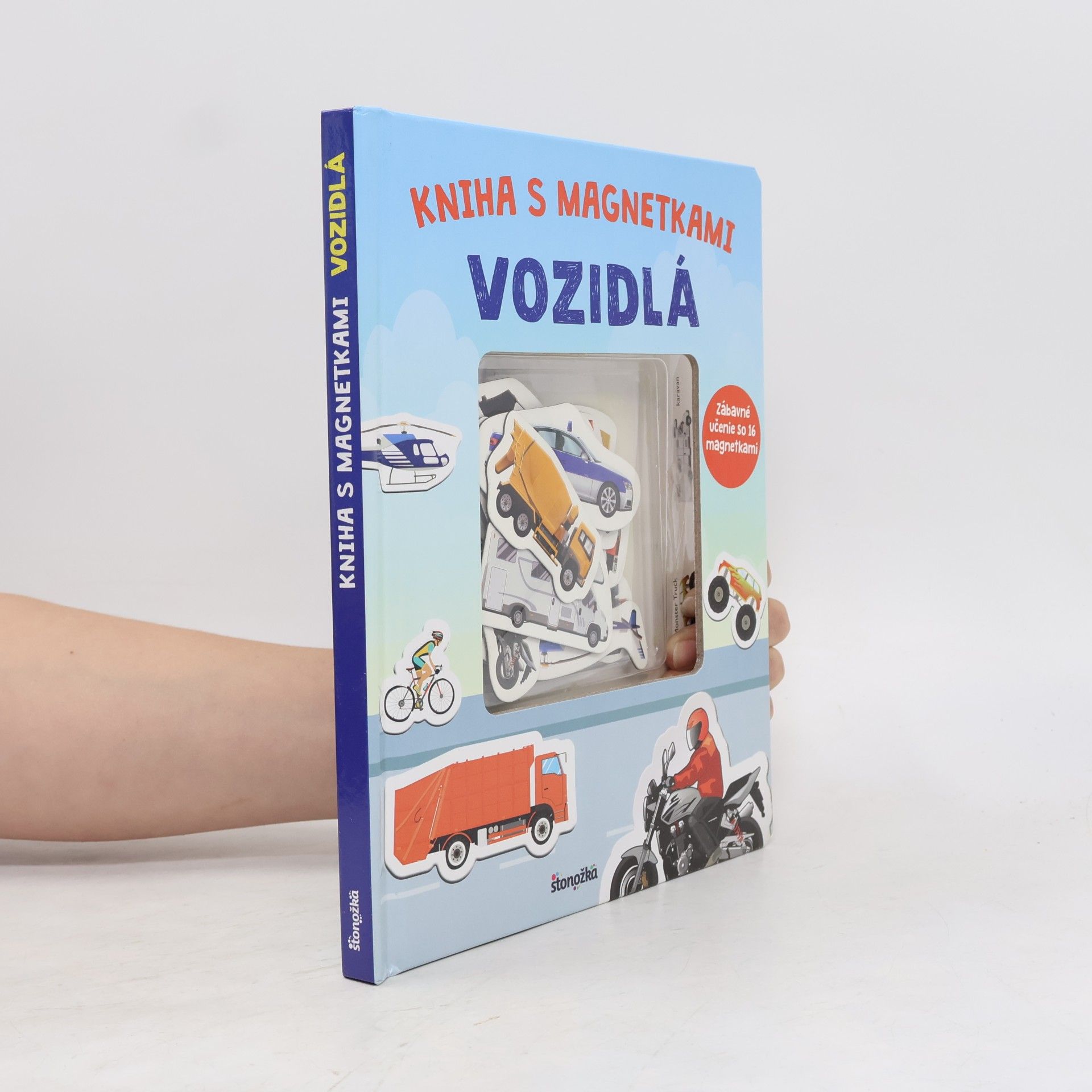 Autores varios Kniha s magnetkami. Vozidlá