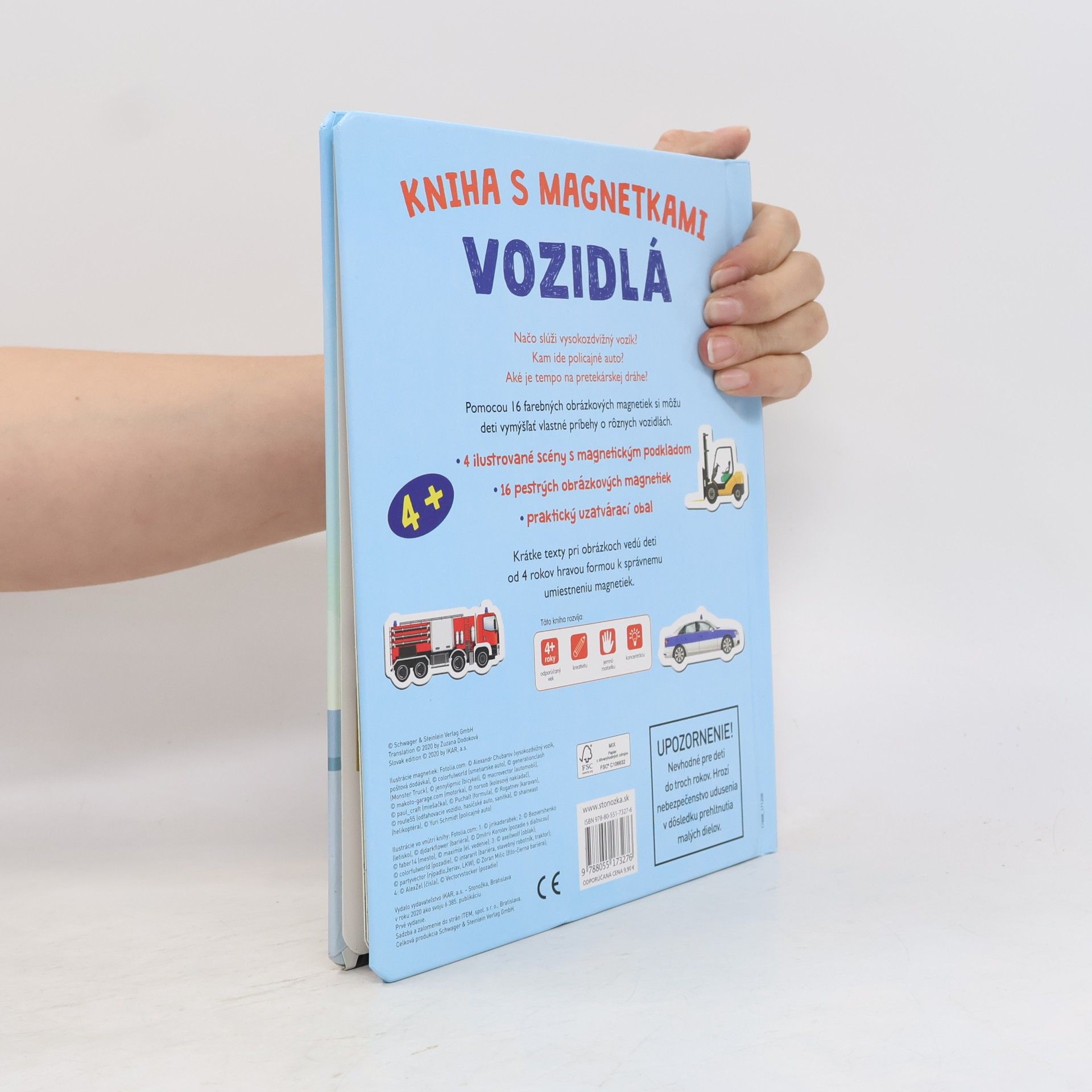 Autores varios Kniha s magnetkami. Vozidlá