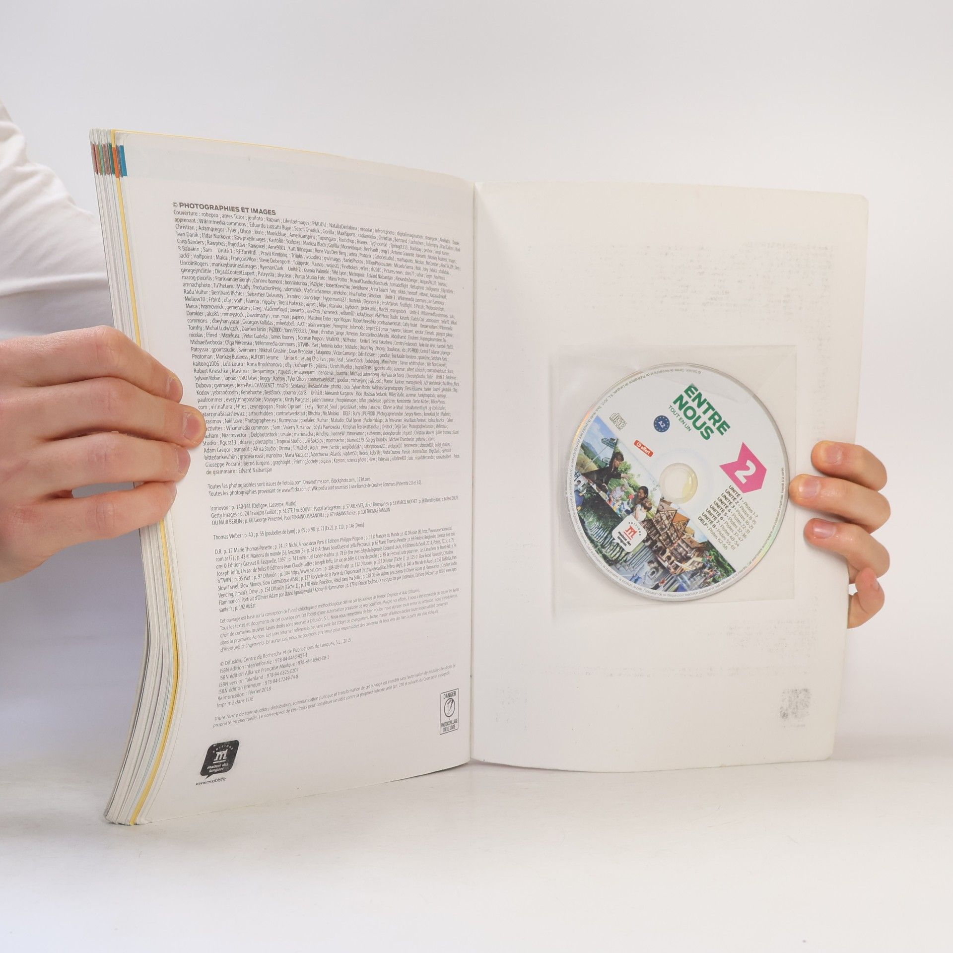 kolektiv Entre nous 2 : tout en un : méthode de français A2. Livre de l'élève + cahier d'activités