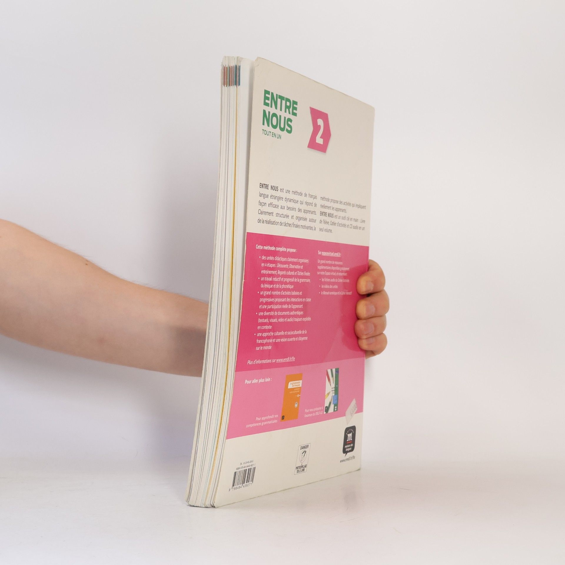 kolektiv Entre nous 2 : tout en un : méthode de français A2. Livre de l'élève + cahier d'activités