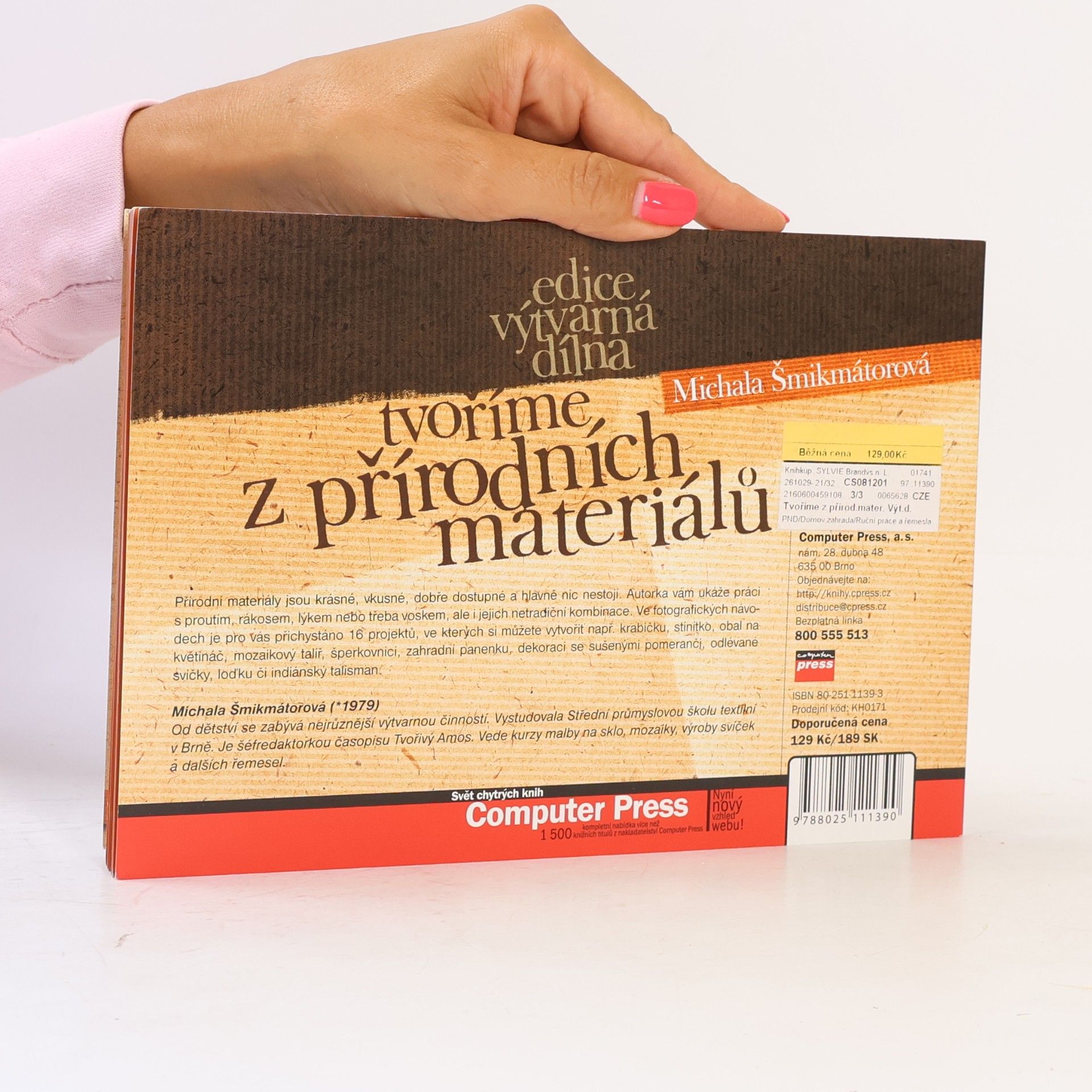 Michala Šmikmátorová Tvoříme z přírodních materiálů