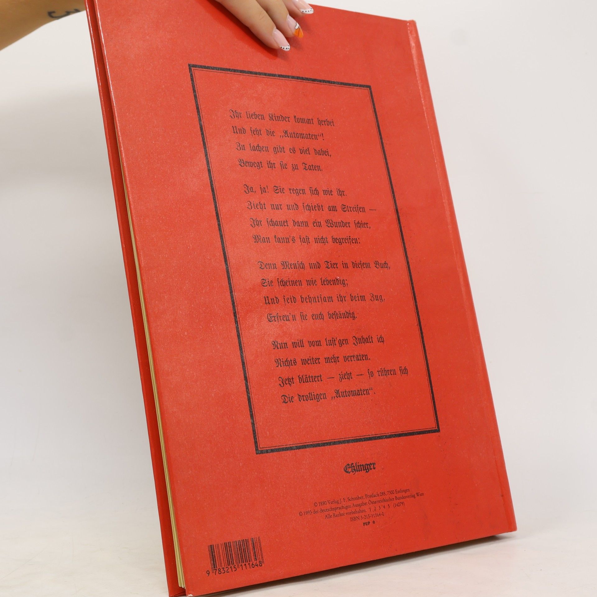 Lothar Meggendorfer Lustiges Automaten-Theater. Ein Ziehbilderbuch