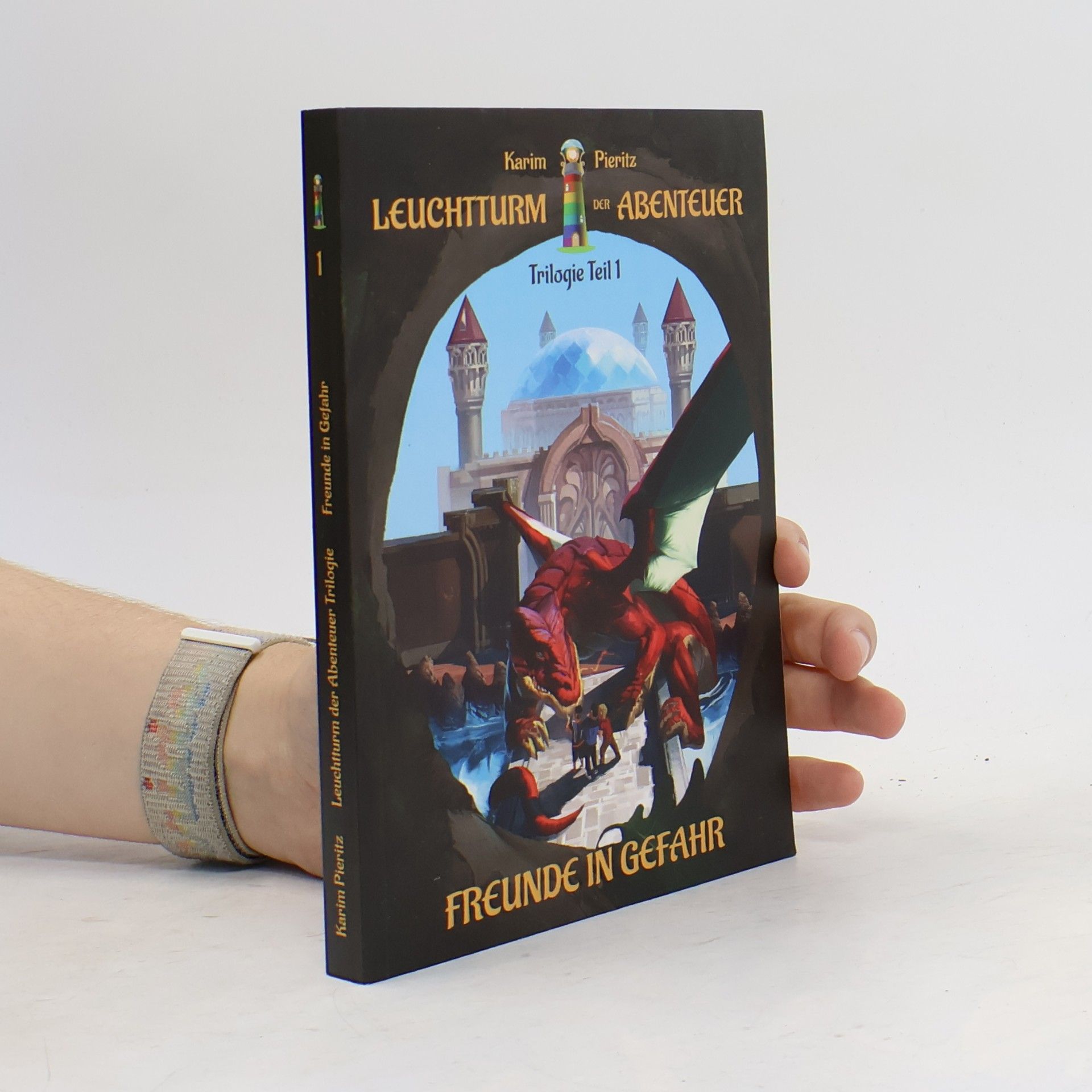 Karim Pieritz Leuchtturm der Abenteuer Trilogie 1 Freunde in Gefahr (Kinderbuch ab 10 Jahre)