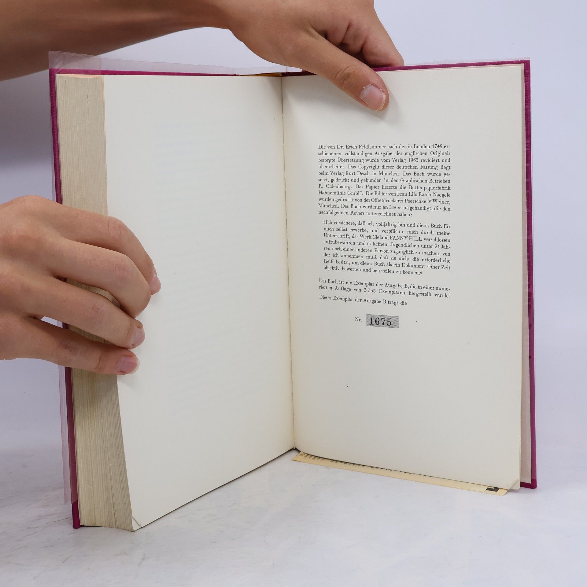 John Cleland Die Memoiren der Fanny Hill
