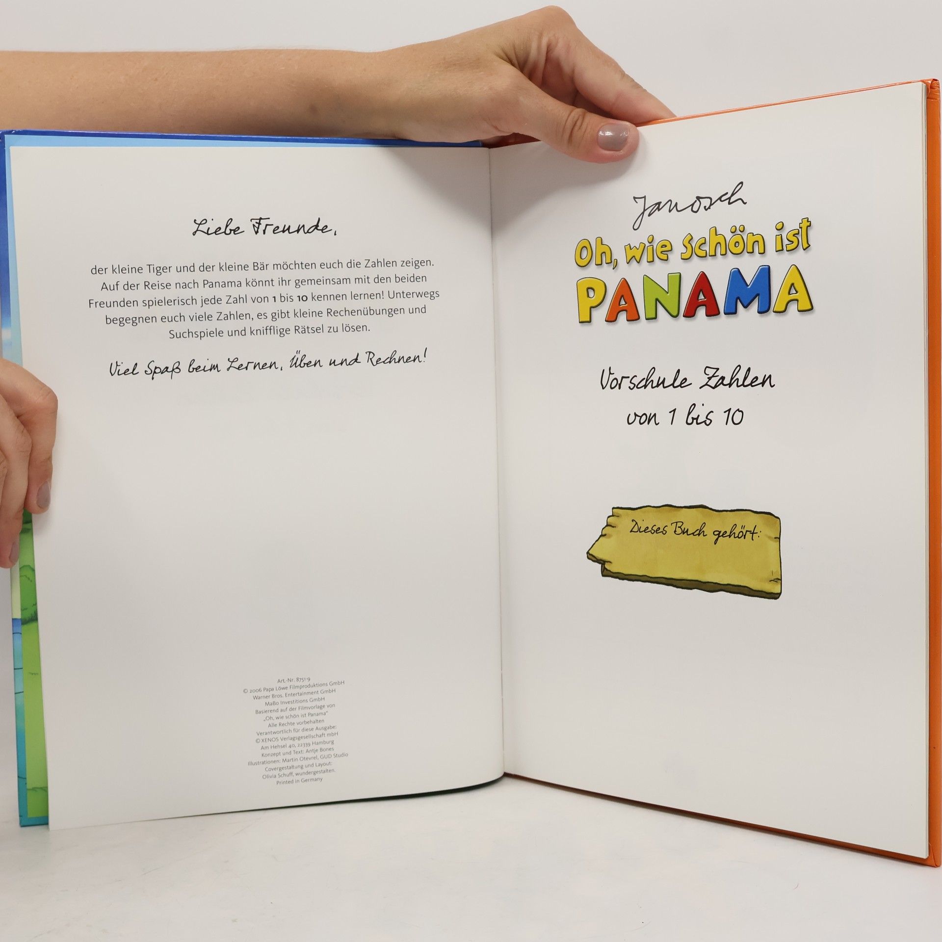 Autorenkollektiv Oh, wie schön ist Panama. Vorschule Zahlen von 1 bis 10
