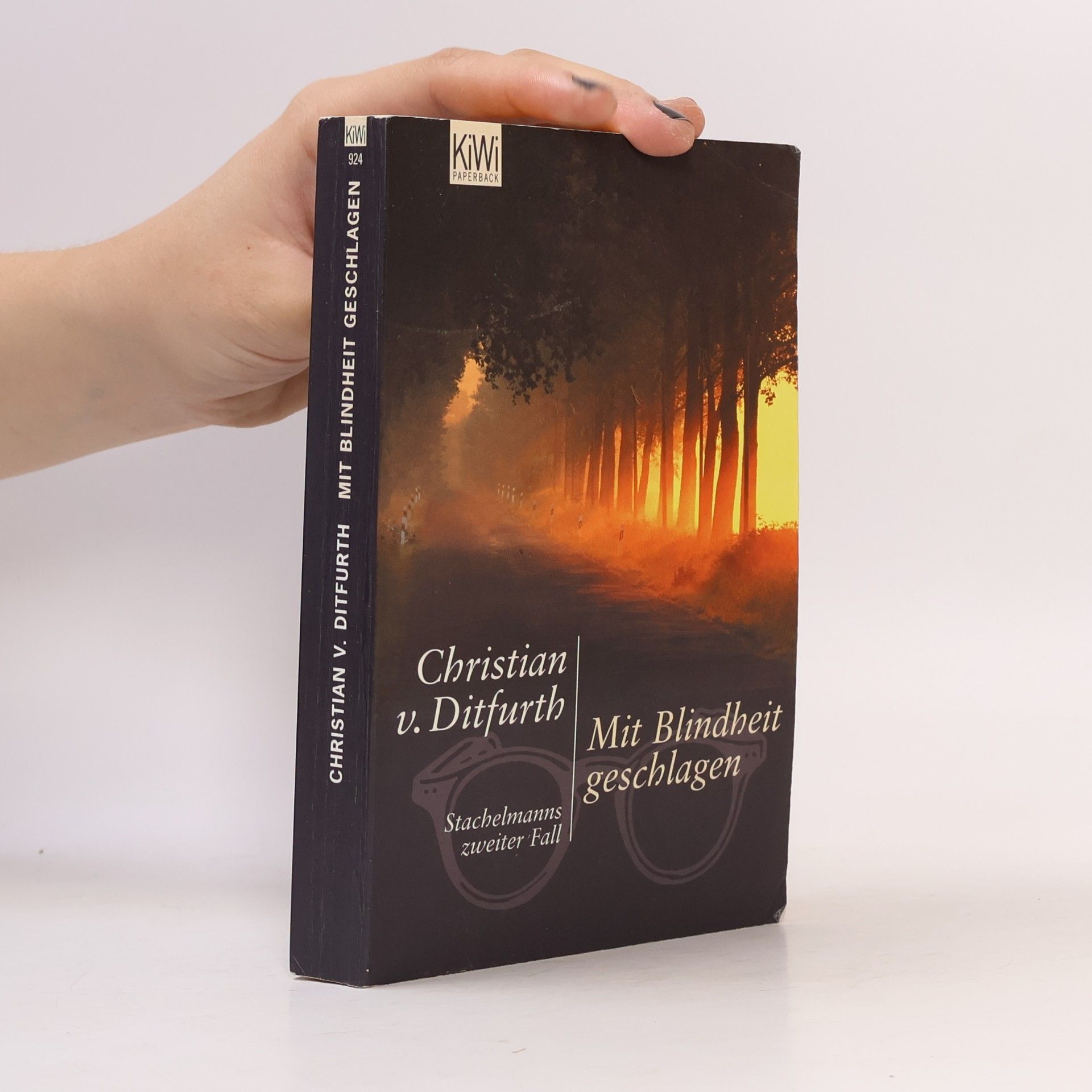 Christian v. Ditfurth Mit Blindheit geschlagen