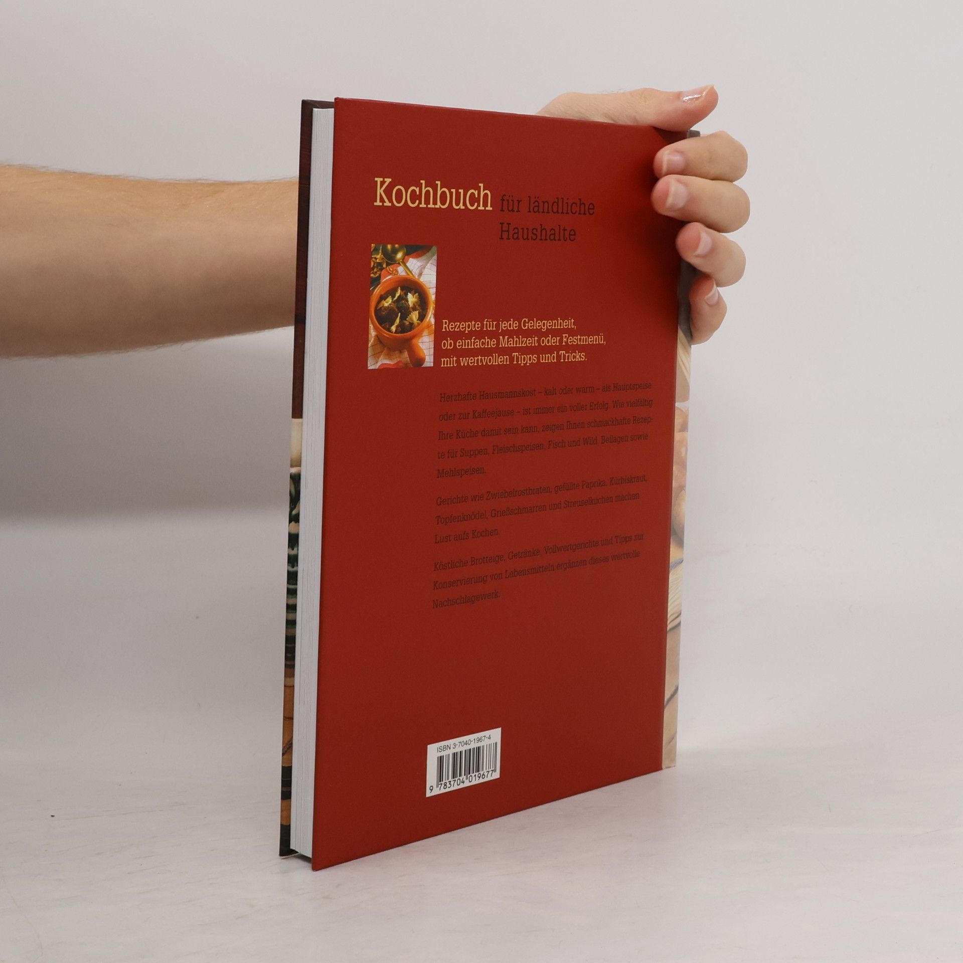 Karoline Meindl-Dietrich Kochbuch für ländliche Haushalte