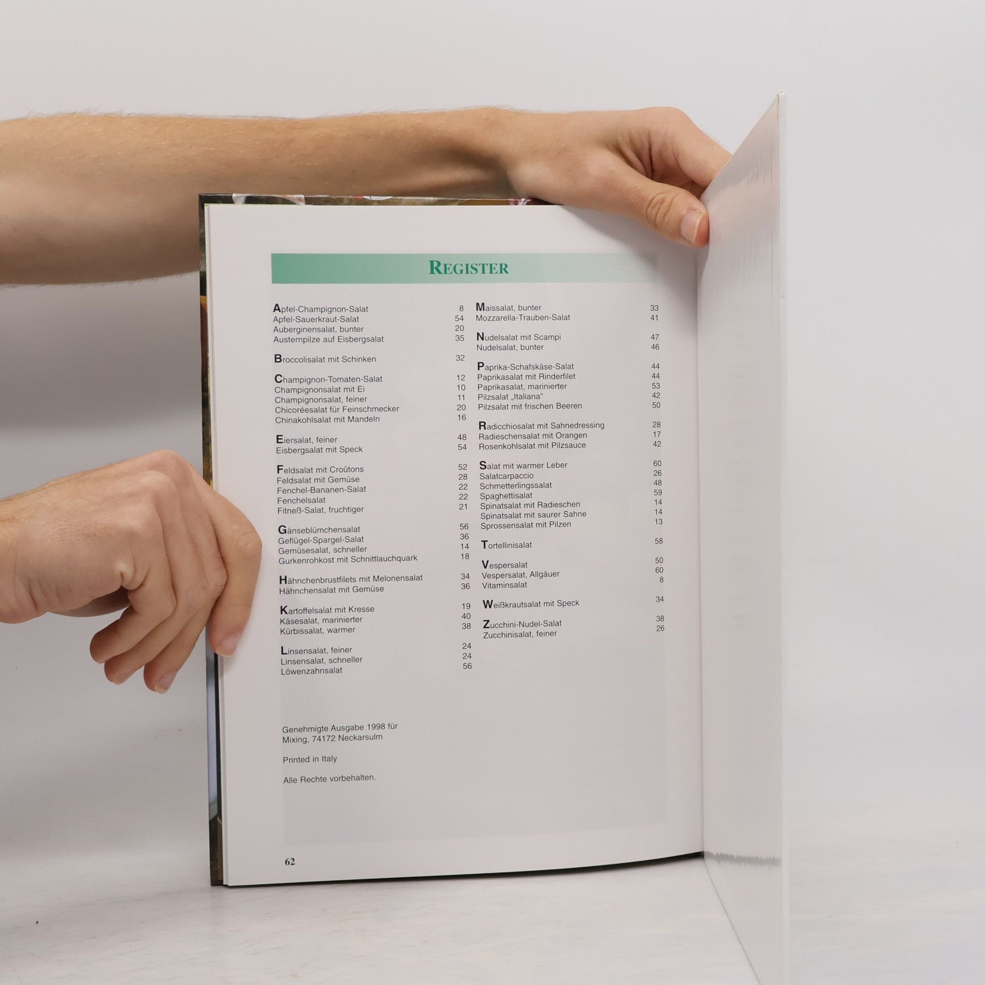 Autores varios Schlemmen mit Salaten