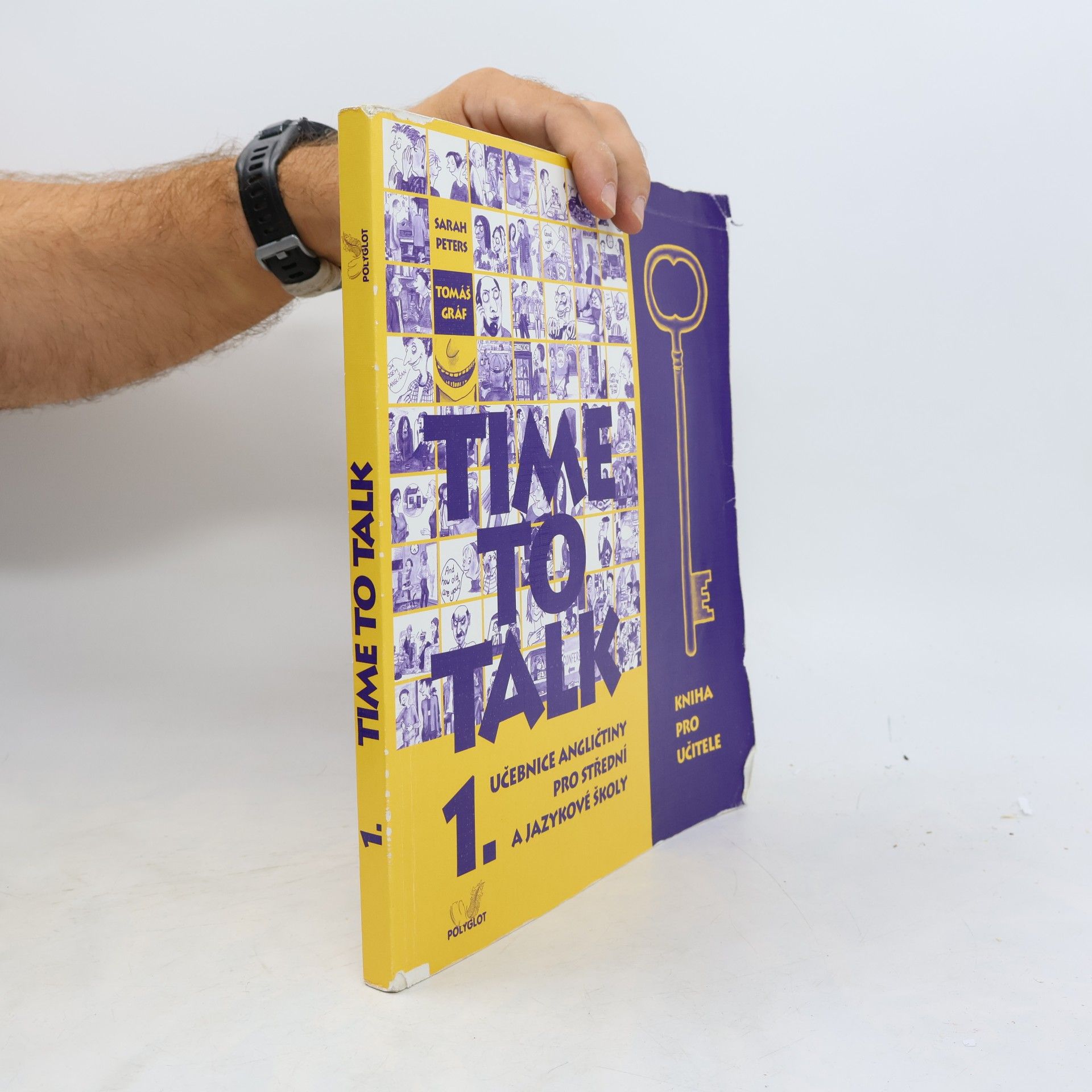 Sarah Peters Time to talk 1. Učebnice angličtiny pro střední a jazykové školy. Kniha pro učitele