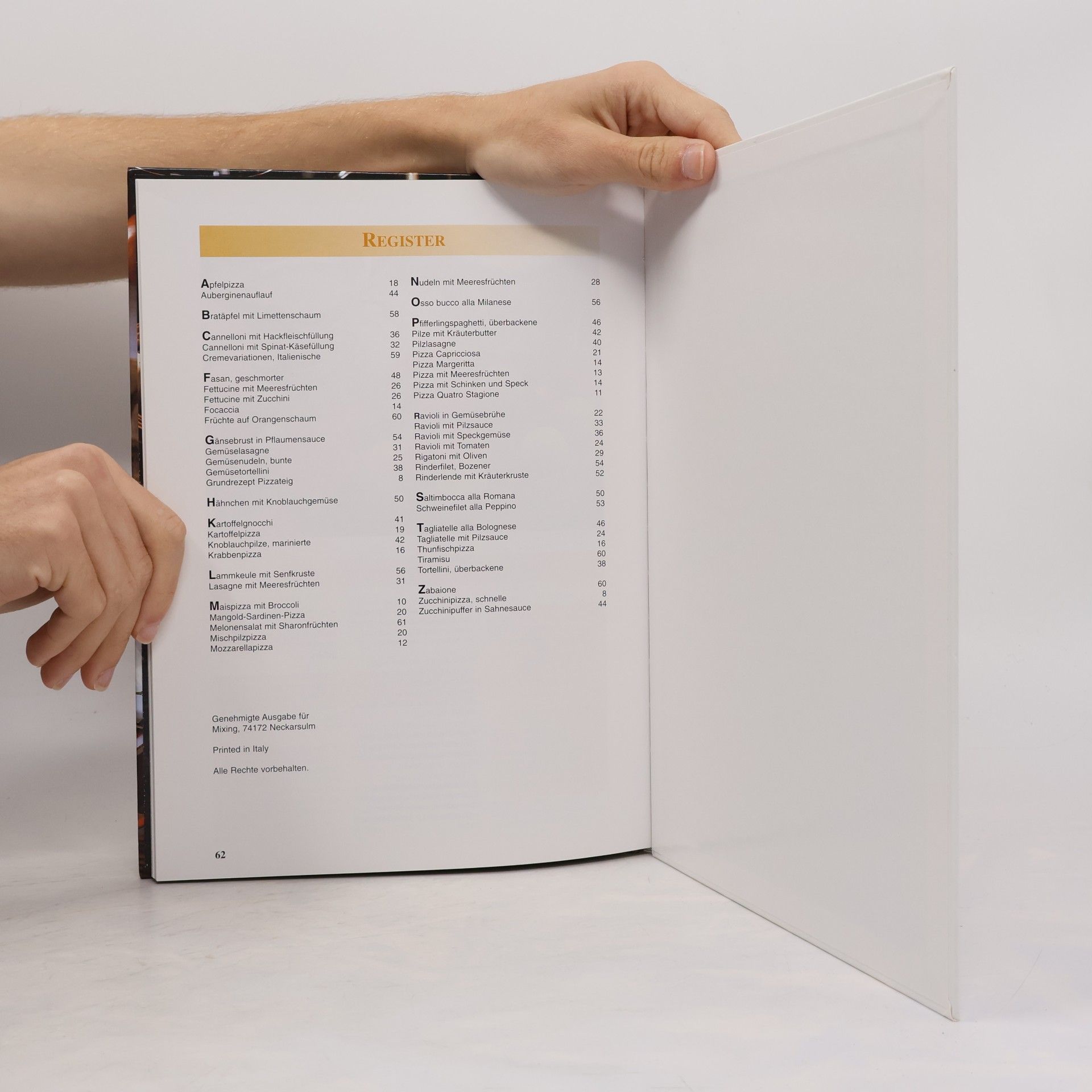 Autorenkollektiv Pizza, Pasta und Mehr